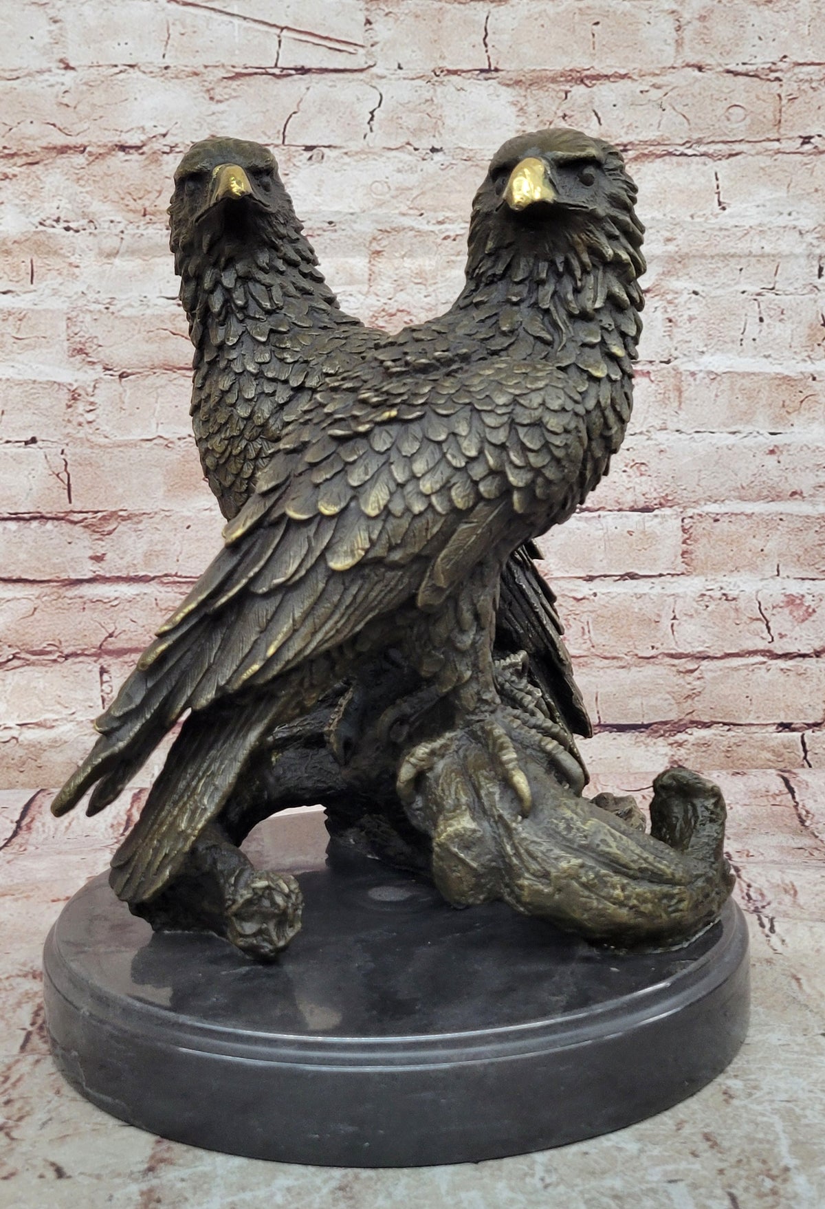 Lifelike Eagles Milo Bronze Sculpture Lost Wax Art
