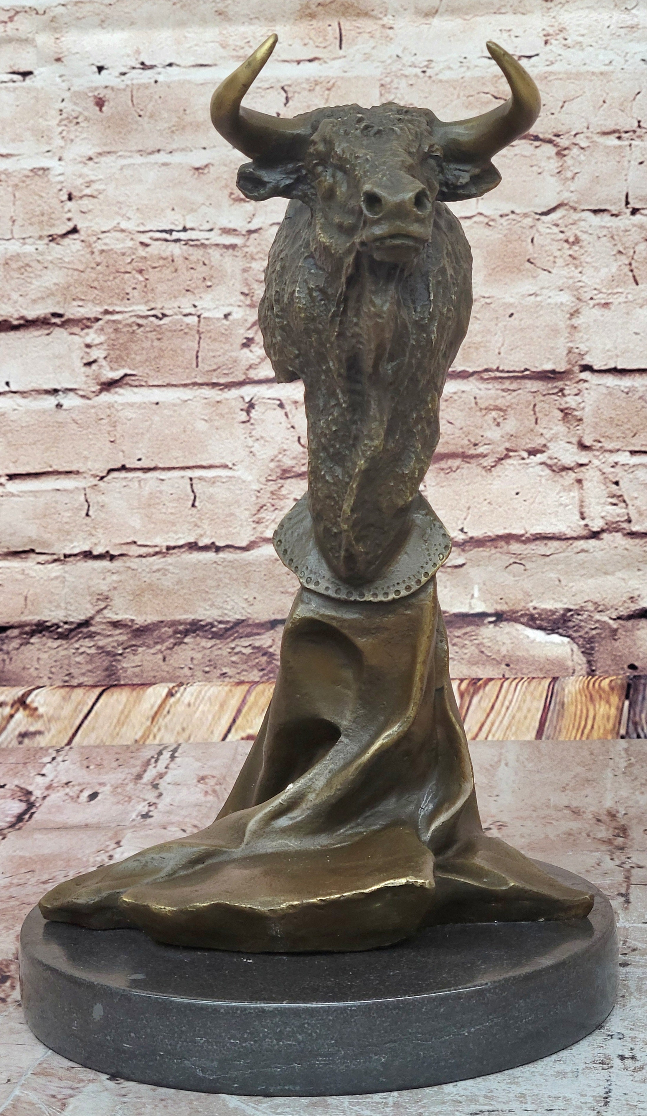 Bulls Head From American Artist Artisan Carl Williams Museum Quality Artwork Dea