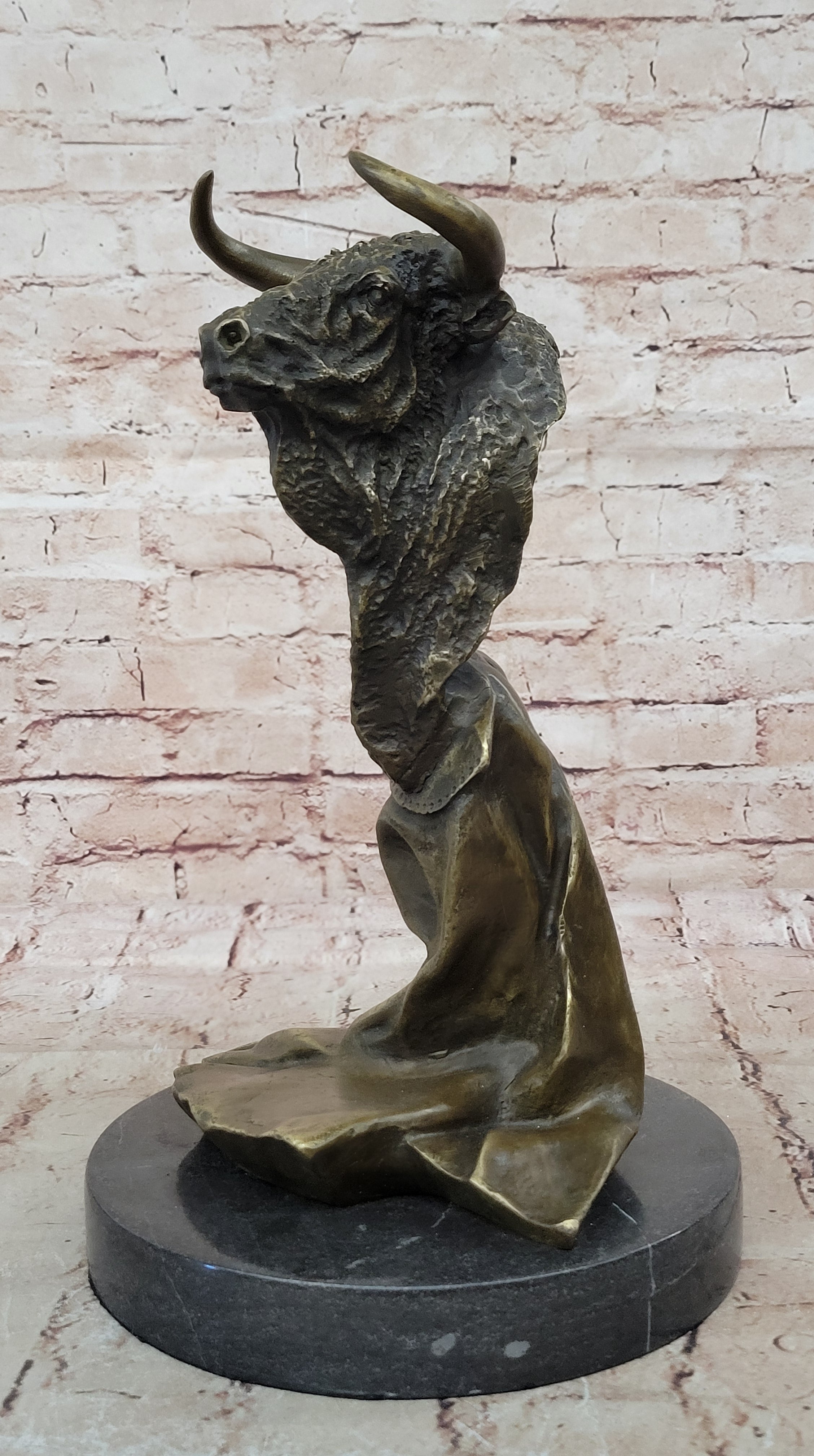 Bulls Head From American Artist Artisan Carl Williams Museum Quality Artwork Dea