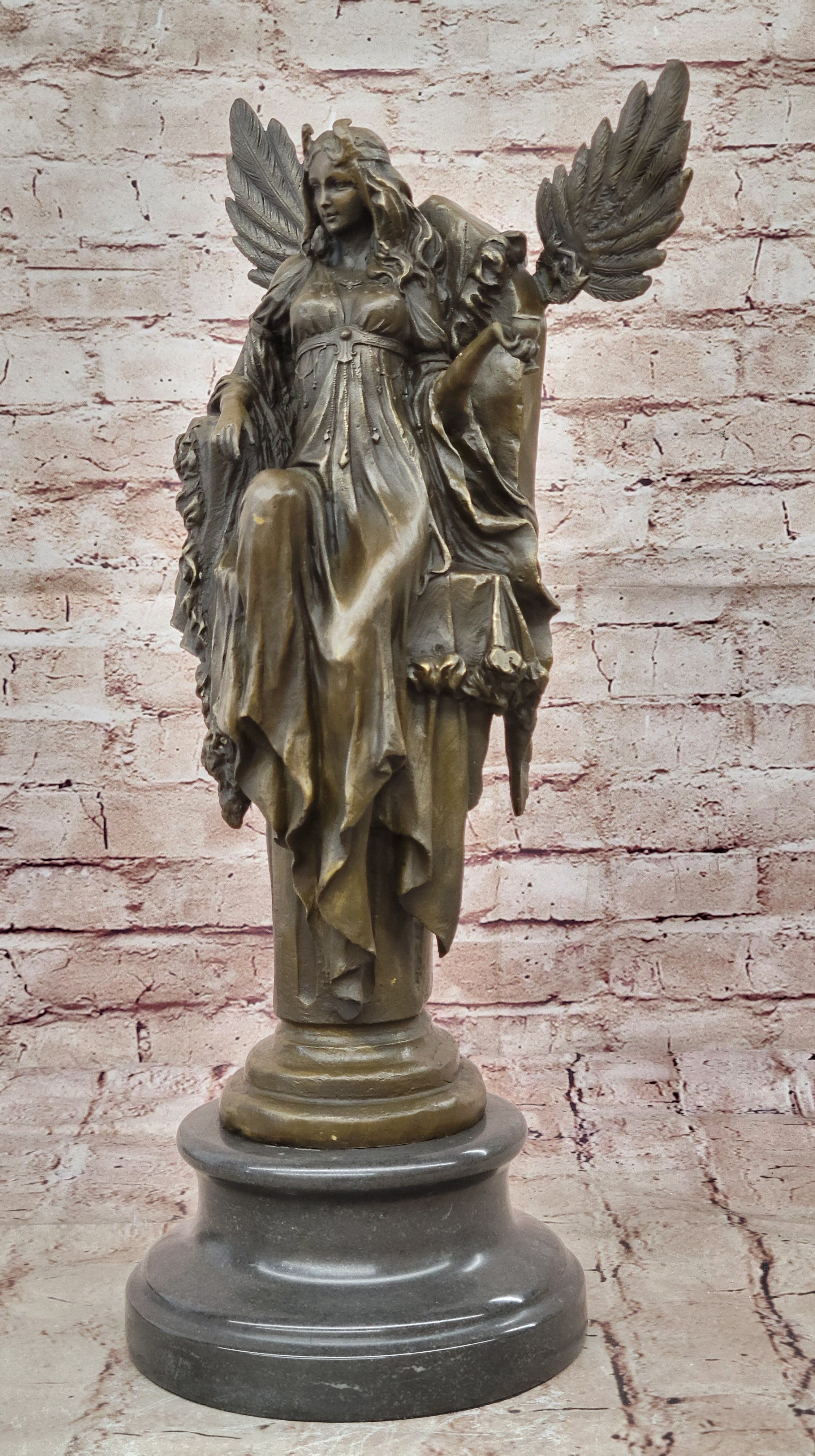 Huge Classic Artwork Cleopatra Queen Egypt Egyptian Rare Collectible Bronze Gift