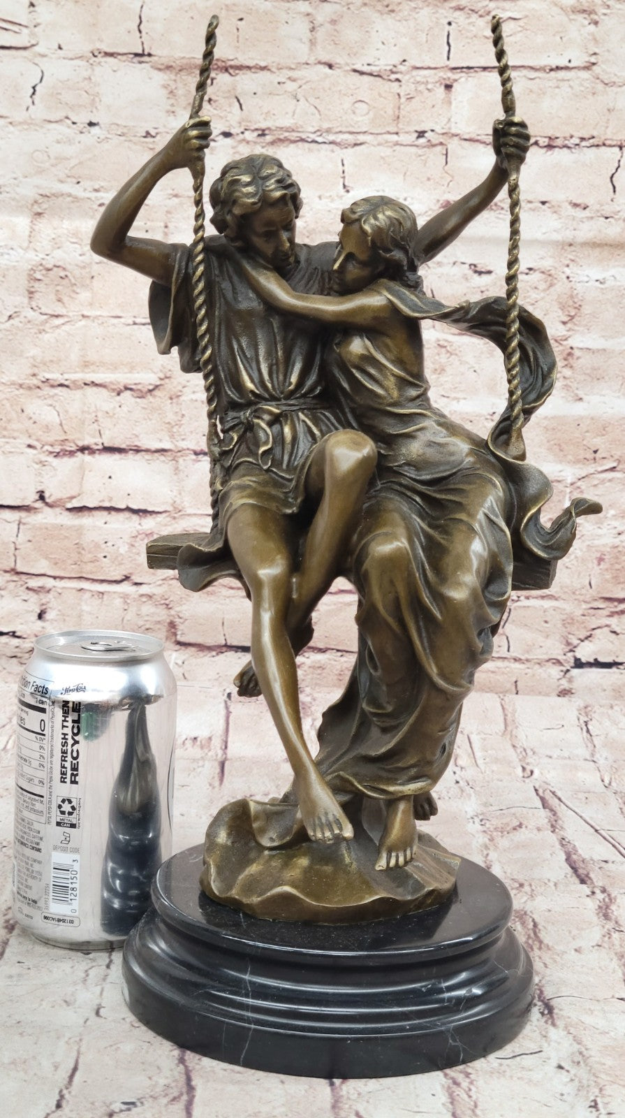 Handcrafted Detailed Museum Quality Artwork by Cesaro Bronze Sculpture Figure