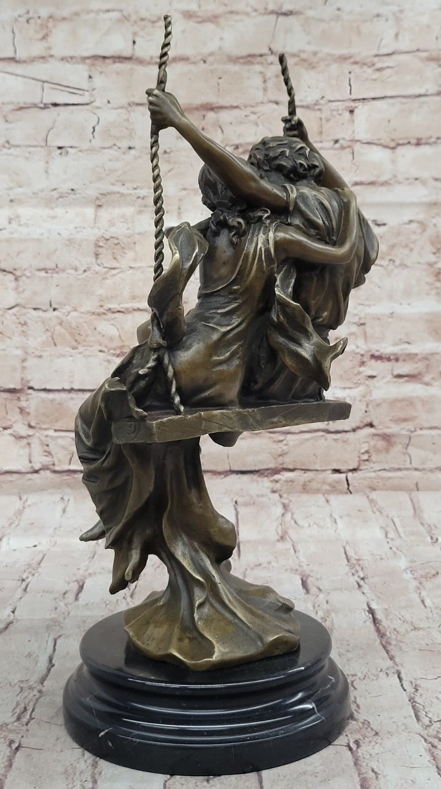 Handcrafted Detailed Museum Quality Artwork by Cesaro Bronze Sculpture Figure