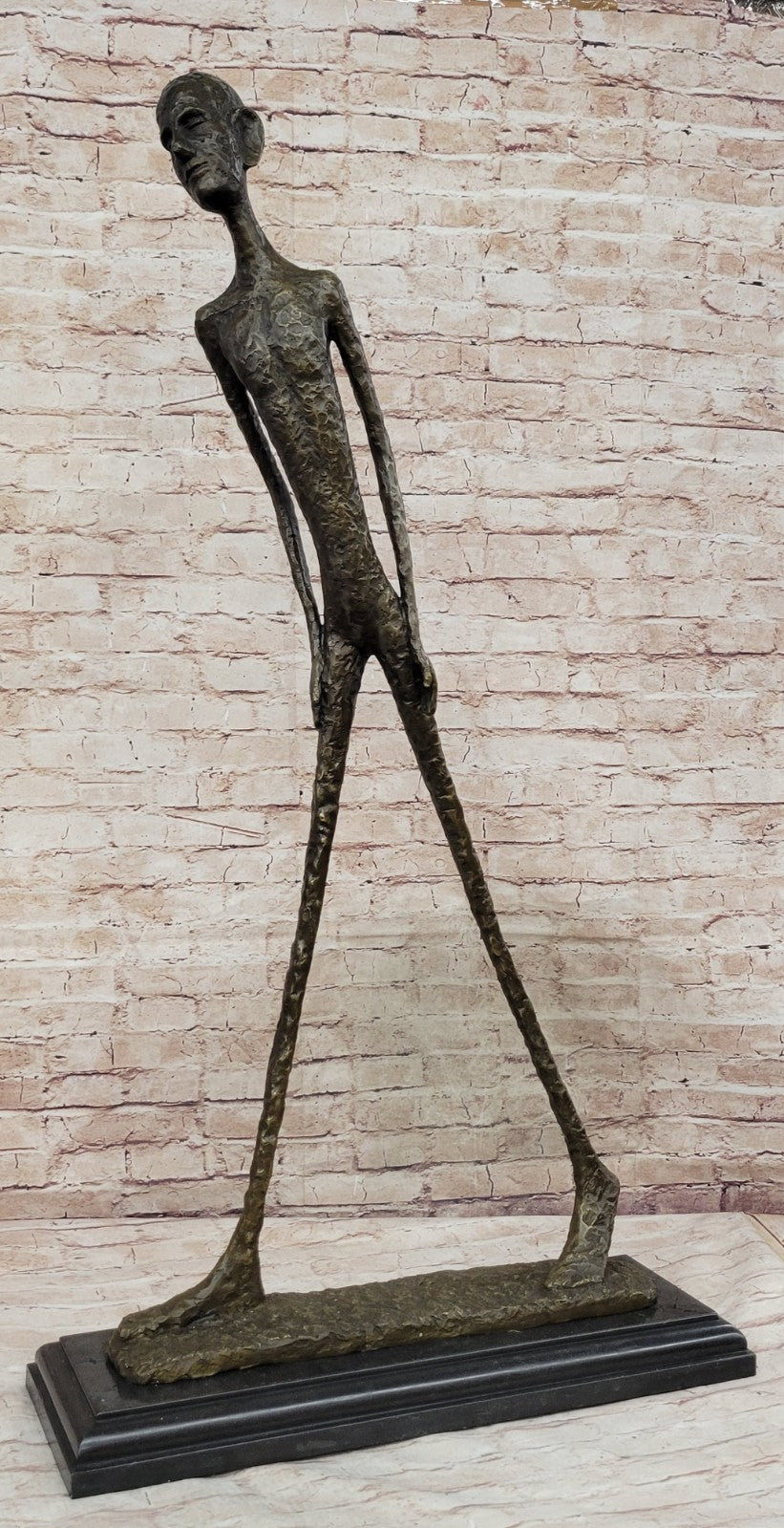 Bronze Sculpture Massive Bronze Masterpiece by cometti Nude Male Statue Art Sale