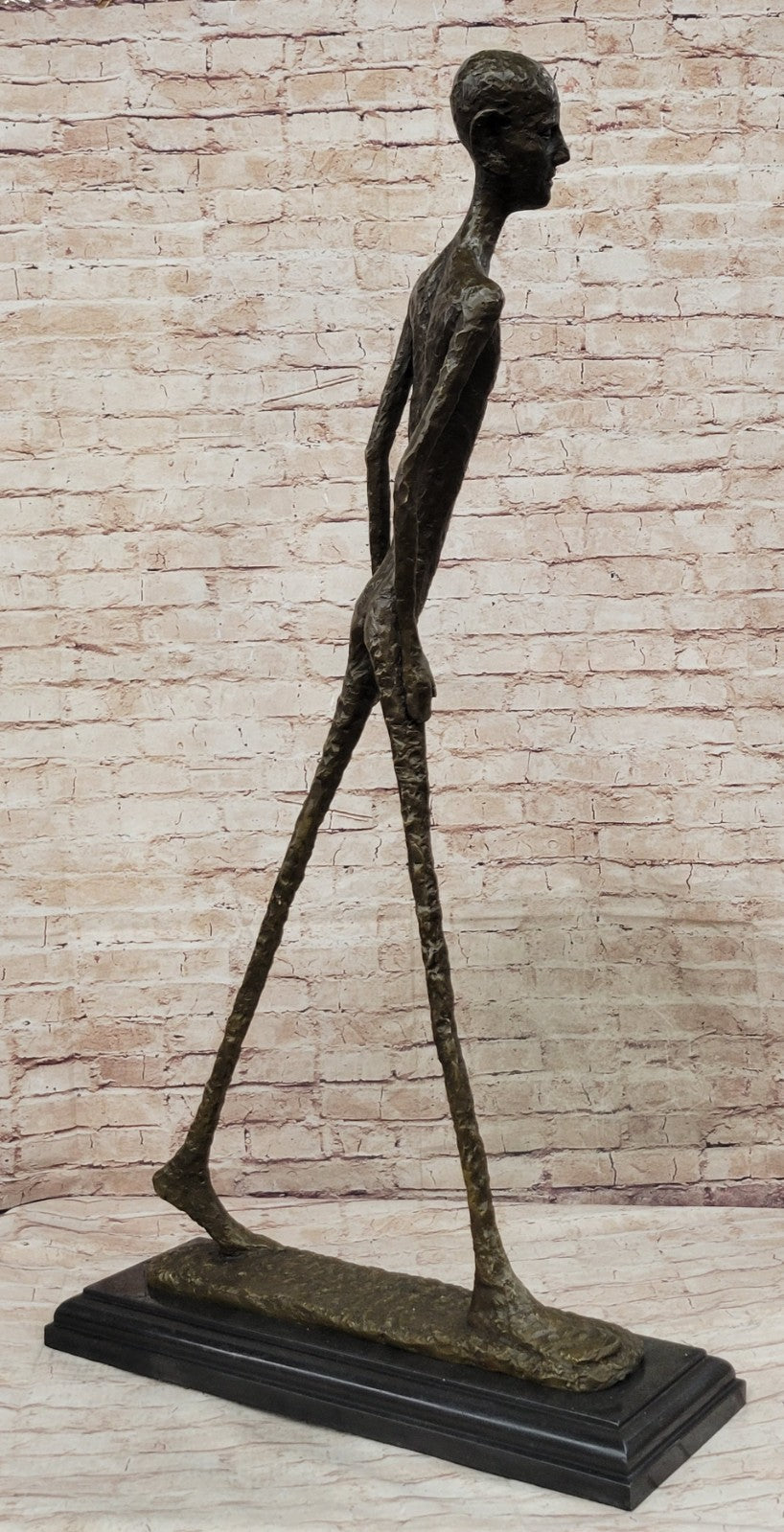 Bronze Sculpture Massive Bronze Masterpiece by cometti Nude Male Statue Art Sale