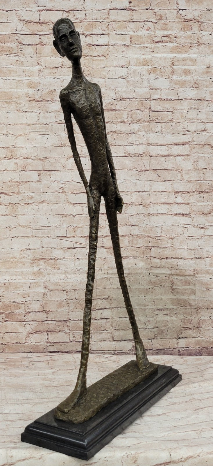 Bronze Sculpture Massive Bronze Masterpiece by cometti Nude Male Statue Art Sale