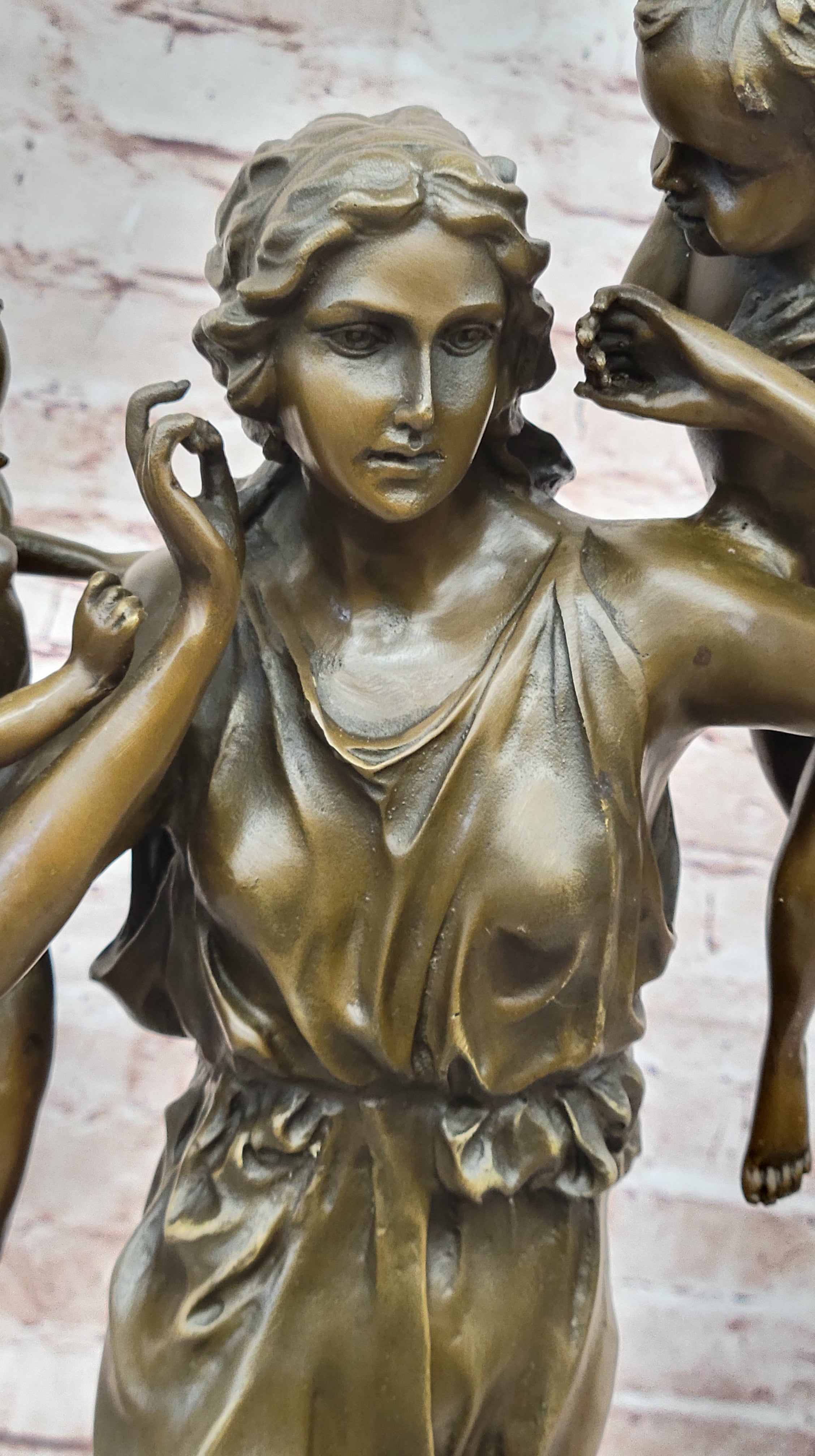 Fine Art Mother and Child Museum Quality Classic Artwork Bronze Sculpture Sale