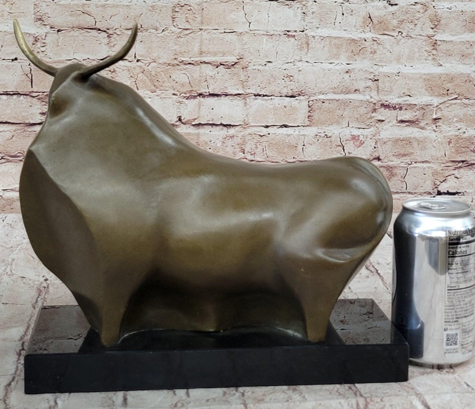 Bronze Sculpture Collectible Home Office Decoration Botero Bull Sale Figurine