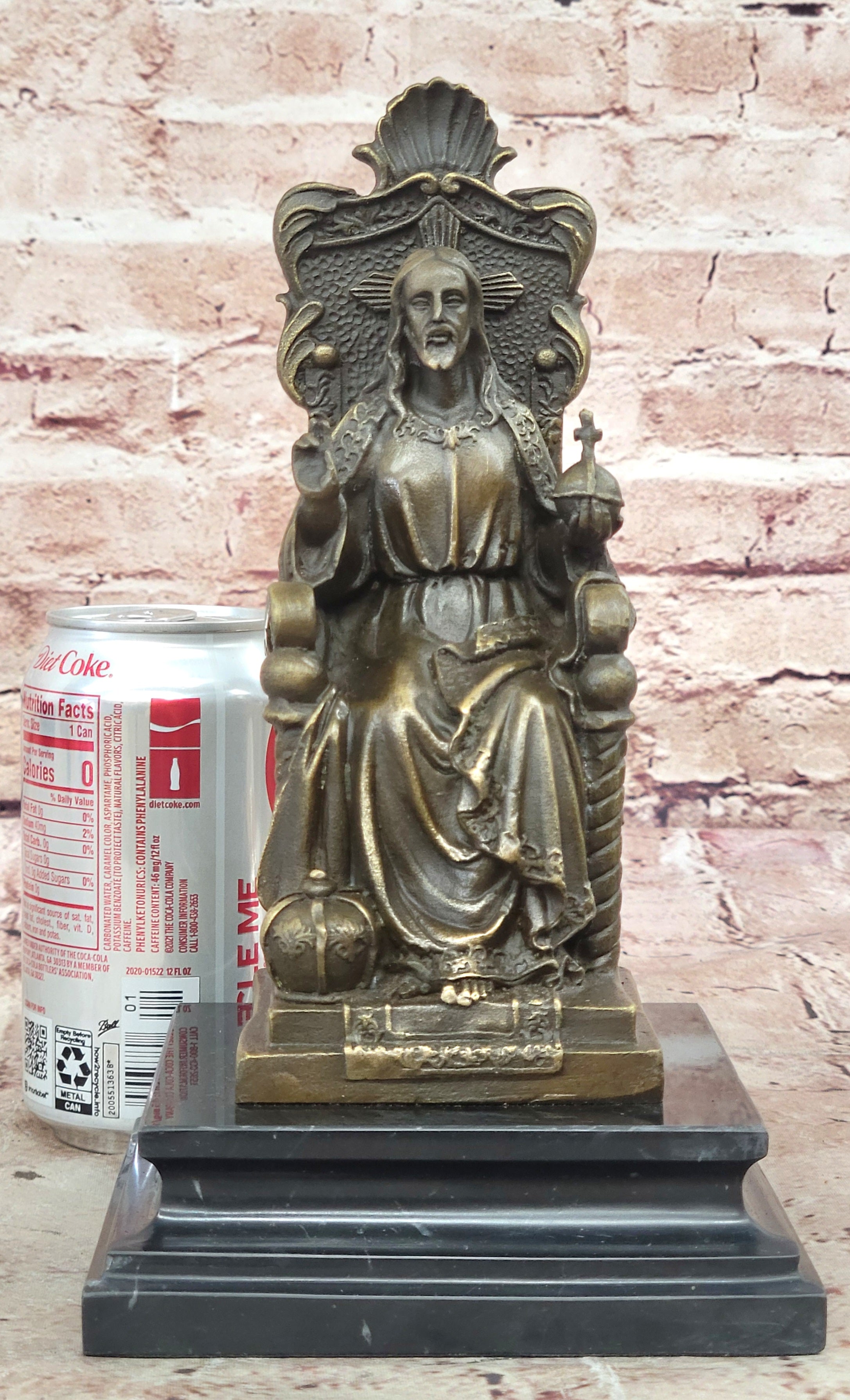 Collectible Bronze Statue *DEAL* Signed Original Valli Religious Jesus Hot Cast