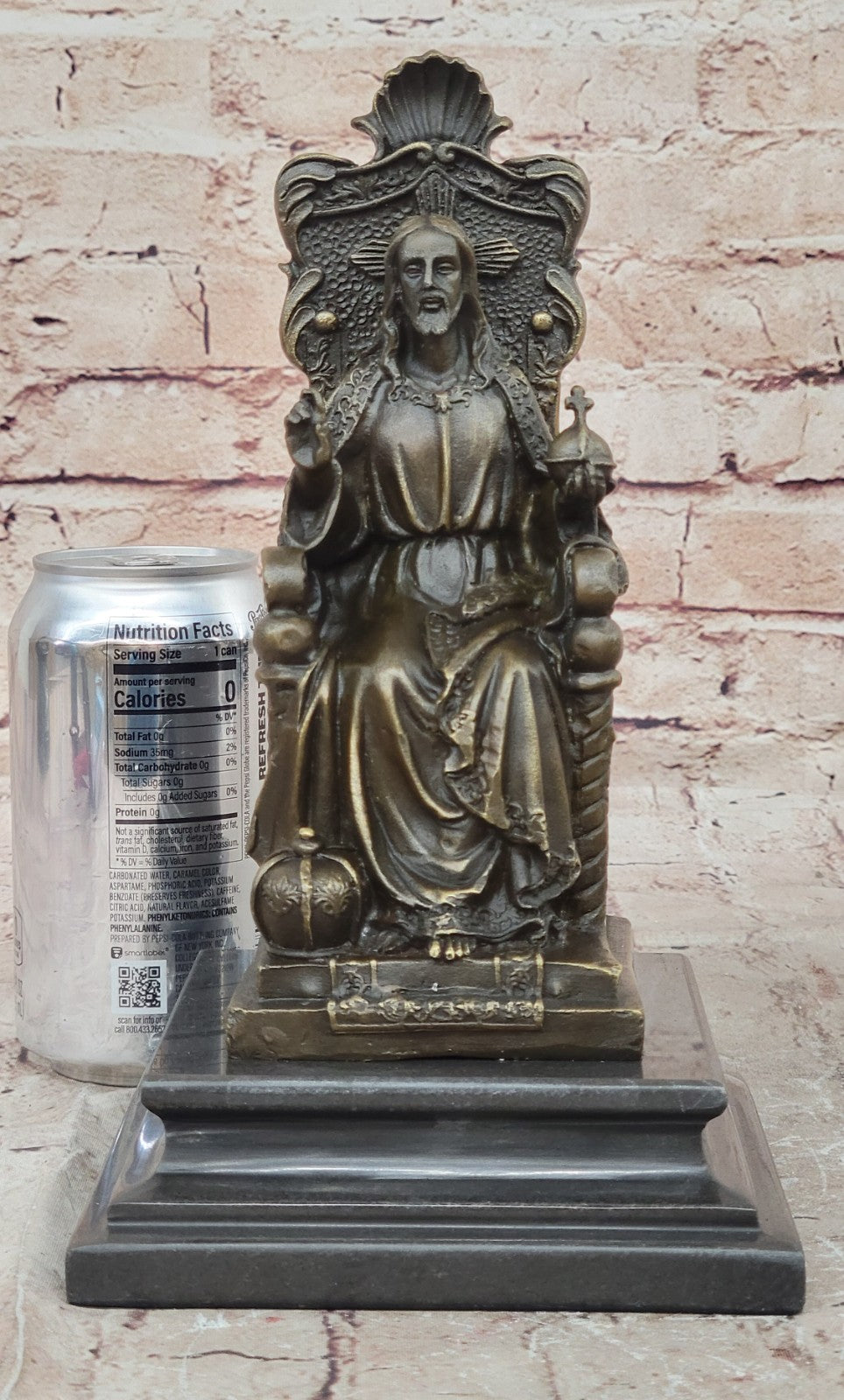 Collectible Bronze Statue *DEAL* Signed Original Valli Religious Jesus Hot Cast