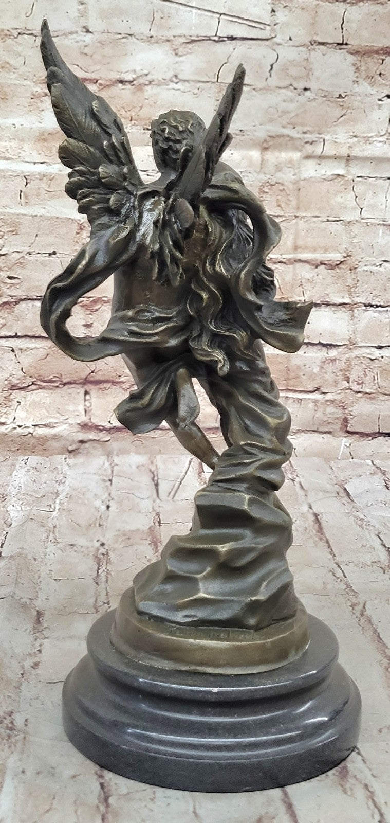Cupid Eros and Psyche Greek Mythology Lovers Flirtation Bronze Statue SALE