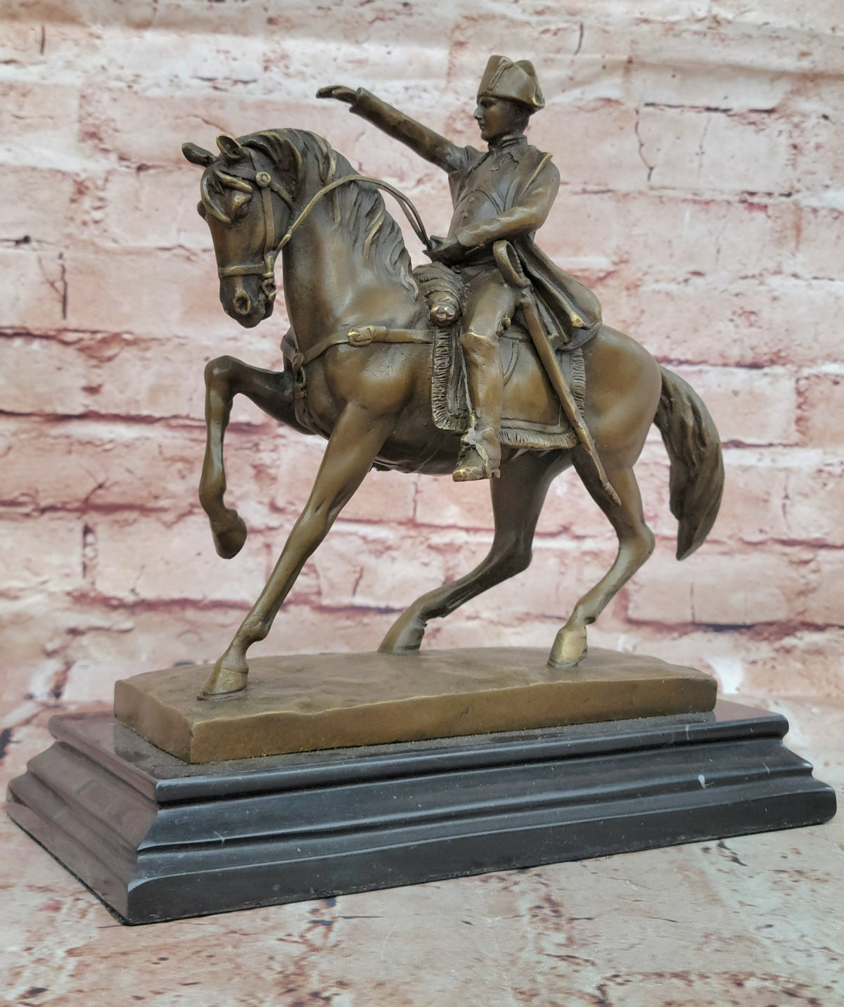 Hand Made Detailed Aldo Vitaleh French Artist Bronze Sculpture Classic Artwork
