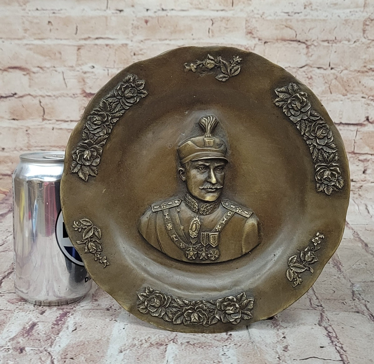 Bronze Sculpture Original Signed Artwork by Kaneve Persia Iran Reza Shah Pahlavi