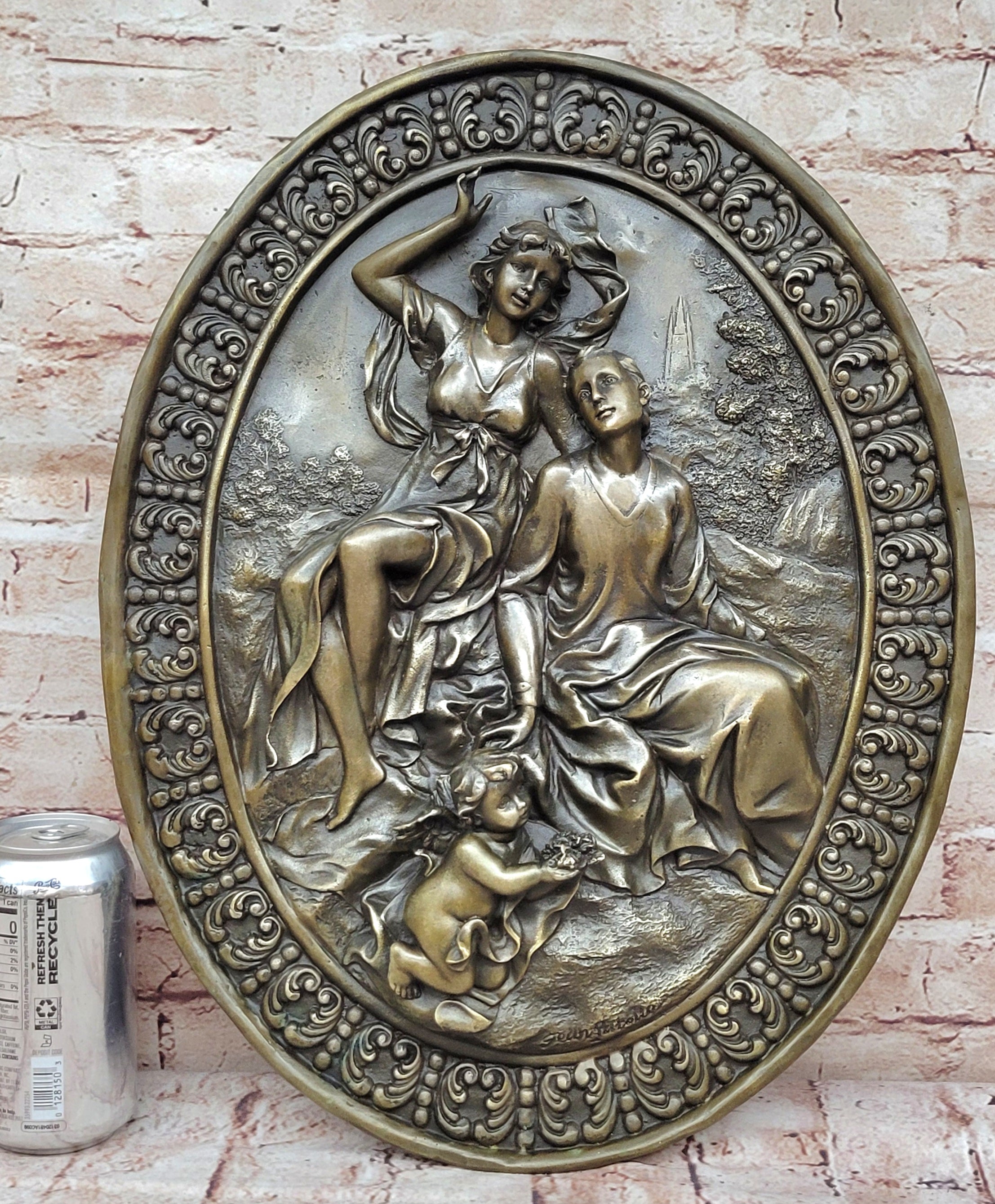 Handcrafted bronze sculpture SALE Renaissan Italian Masterpiece Original