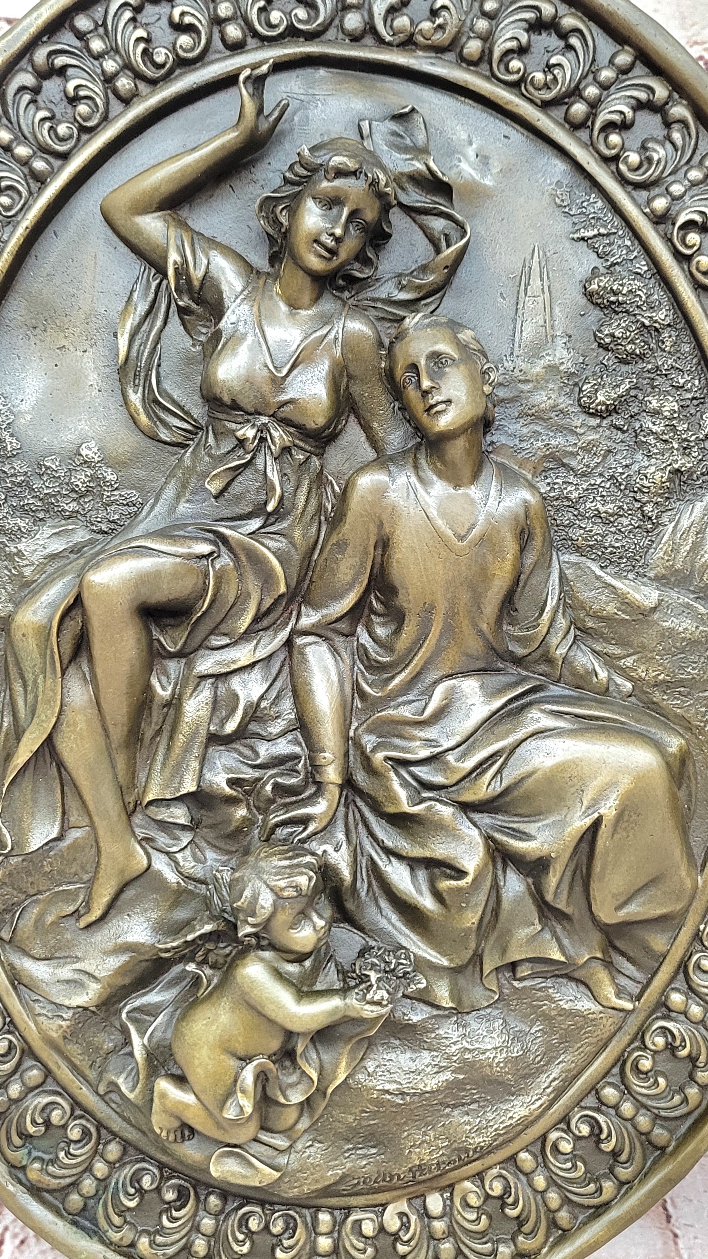 Handcrafted bronze sculpture SALE Renaissan Italian Masterpiece Original