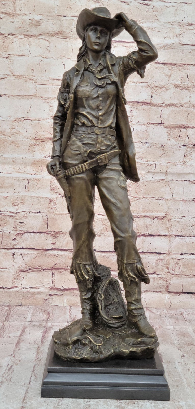 Bronze Hand Made Signed Original Rare Mid century American Americana Statue Sale