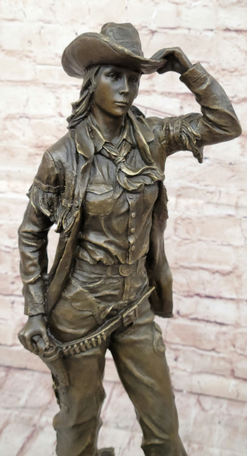 Bronze Hand Made Signed Original Rare Mid century American Americana Statue Sale