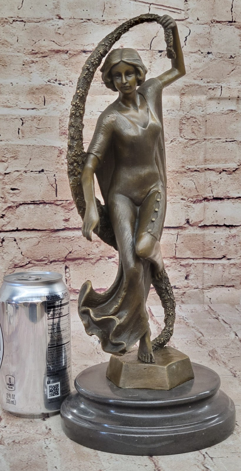 Art Deco Style by Guirande Flapper Dancer Hot Cast Detailed Bronze Figurine Sale