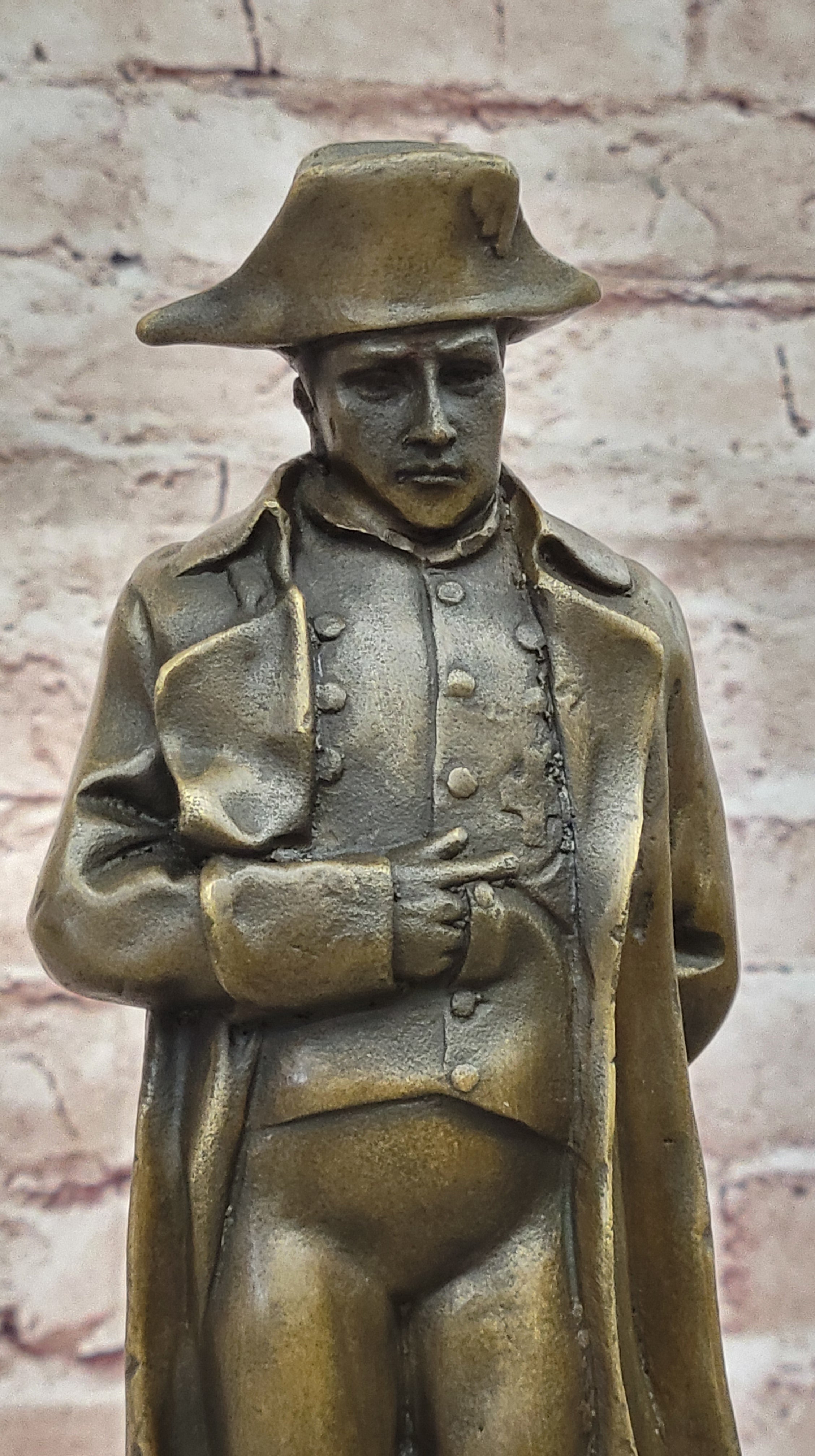 Handcrafted bronze sculpture military Soldier French Napoleon Bonaparte Sale