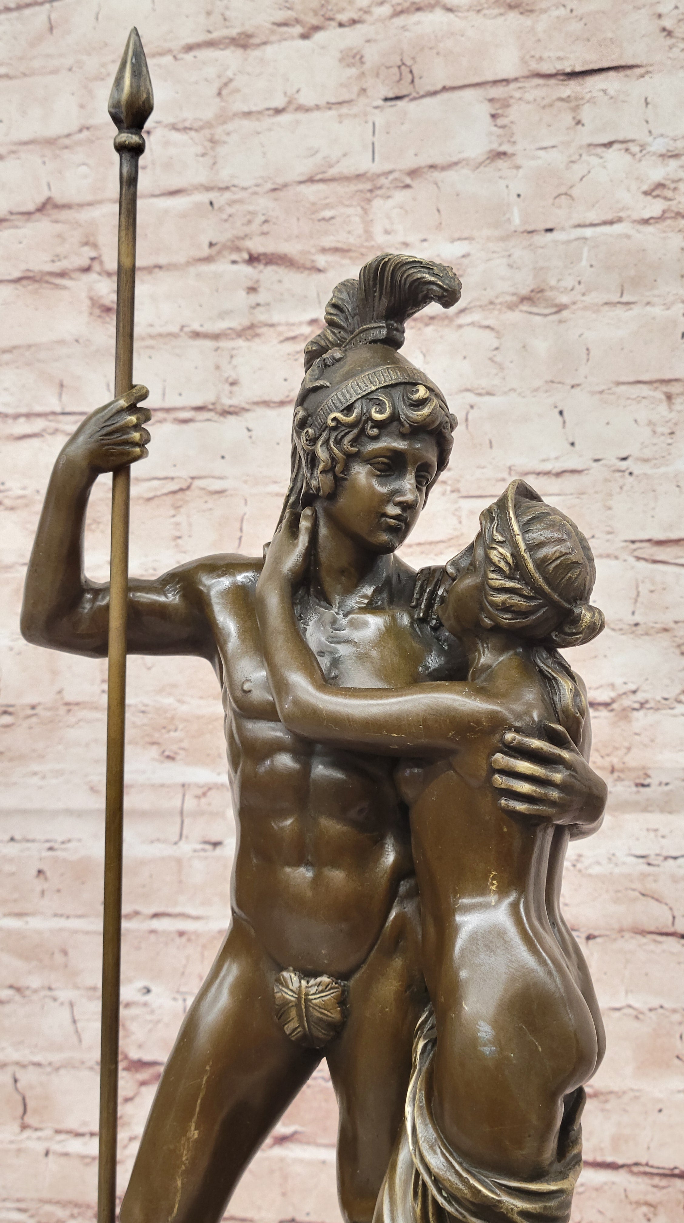 Bronze Statue Depicting Mars and Venus  Original Artwork  by Ellis Sculpture