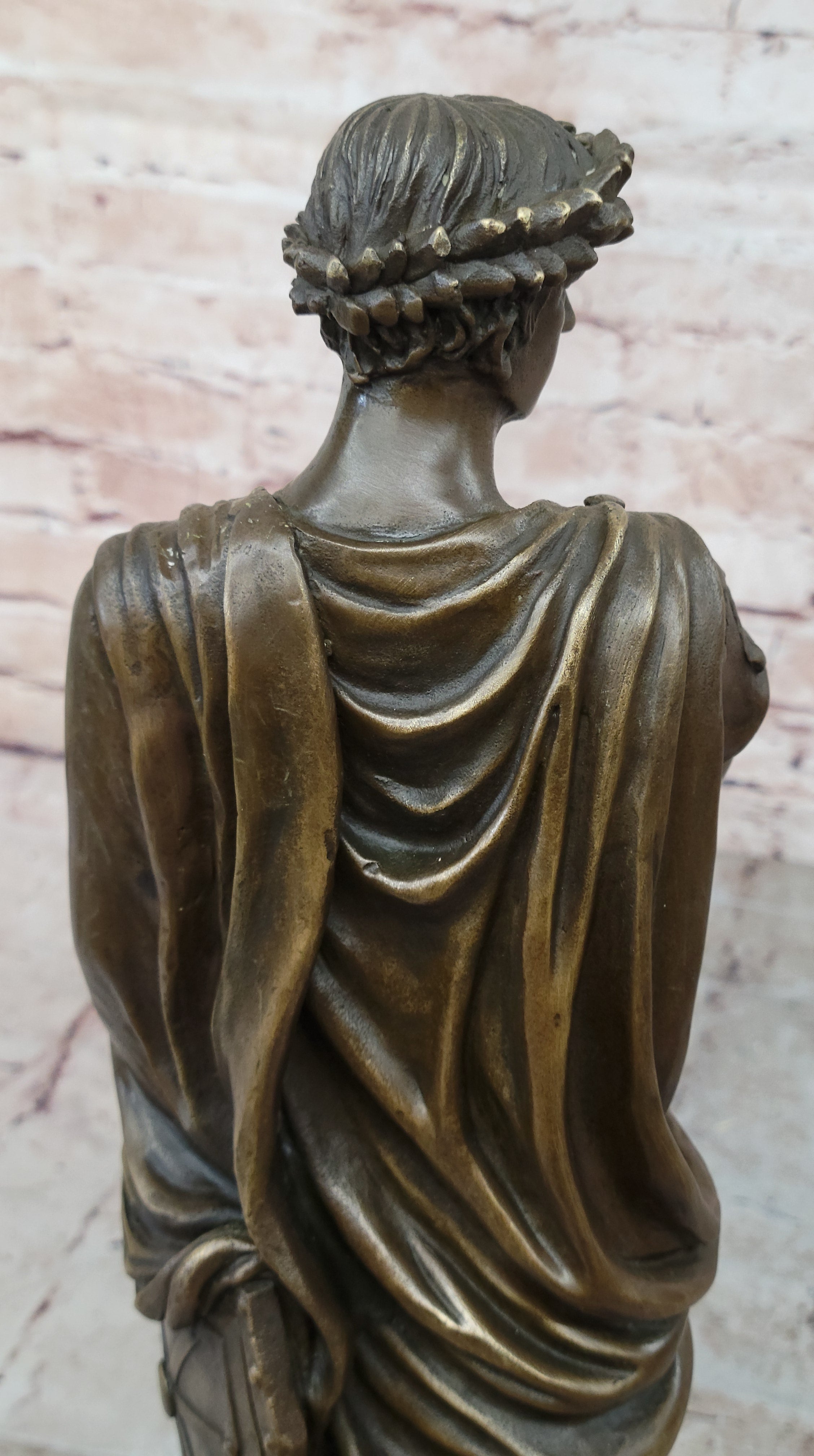 Caesar Vatican Italian Classic Art Portrait Bust Bronze Marble Statue Figurine
