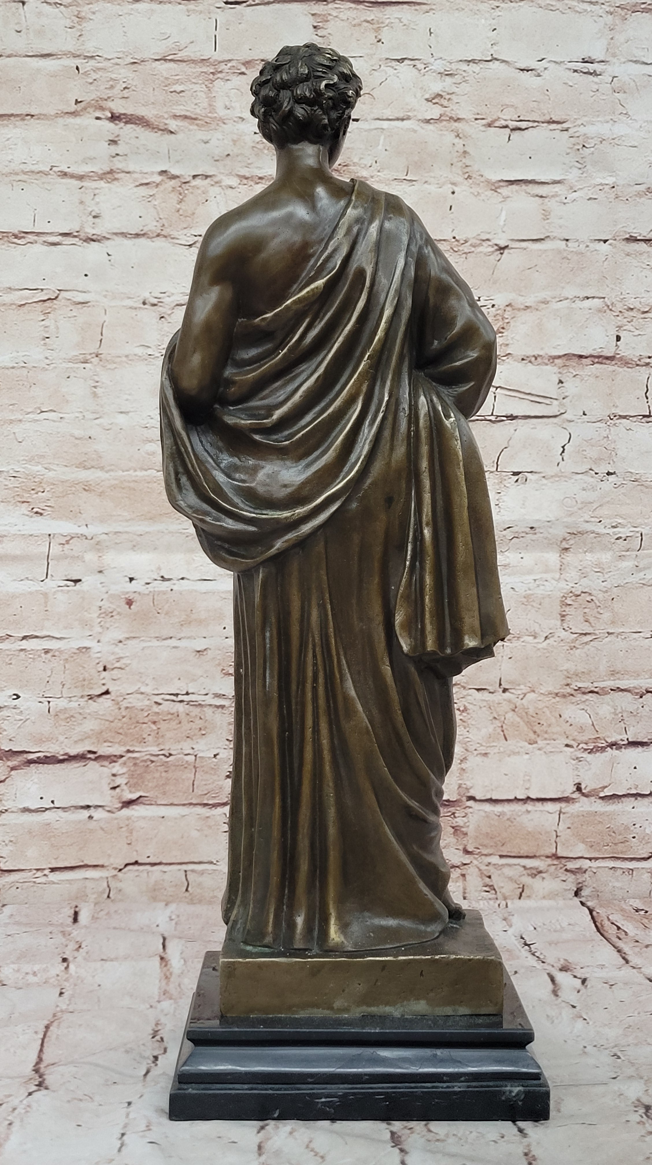 Handcrafted bronze sculpture SALE Marble Emperor Classicism Roman Ancient