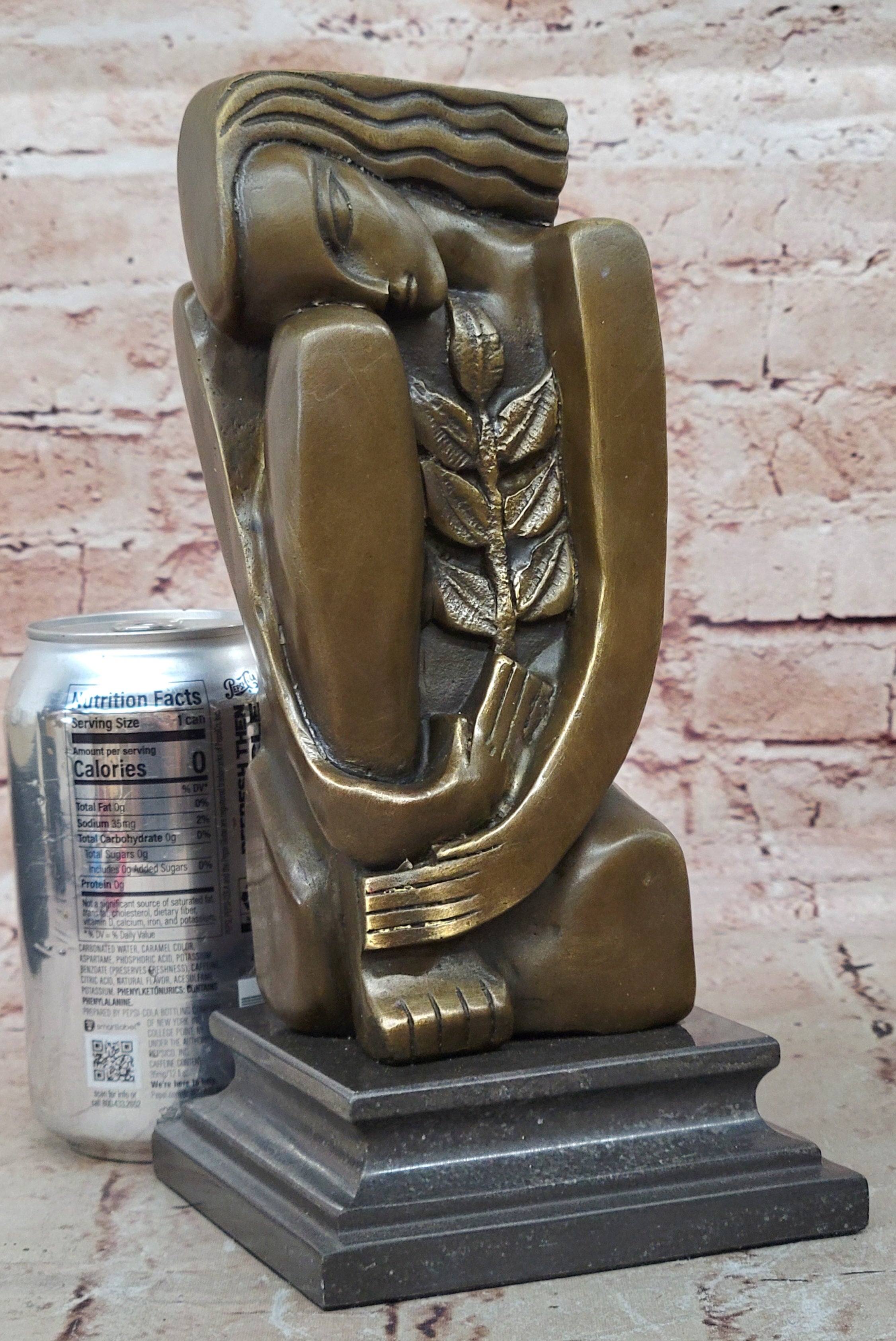Modern Art Abstract Mother Nature By Salvador Dali Bronze Sculpture Statue Decor
