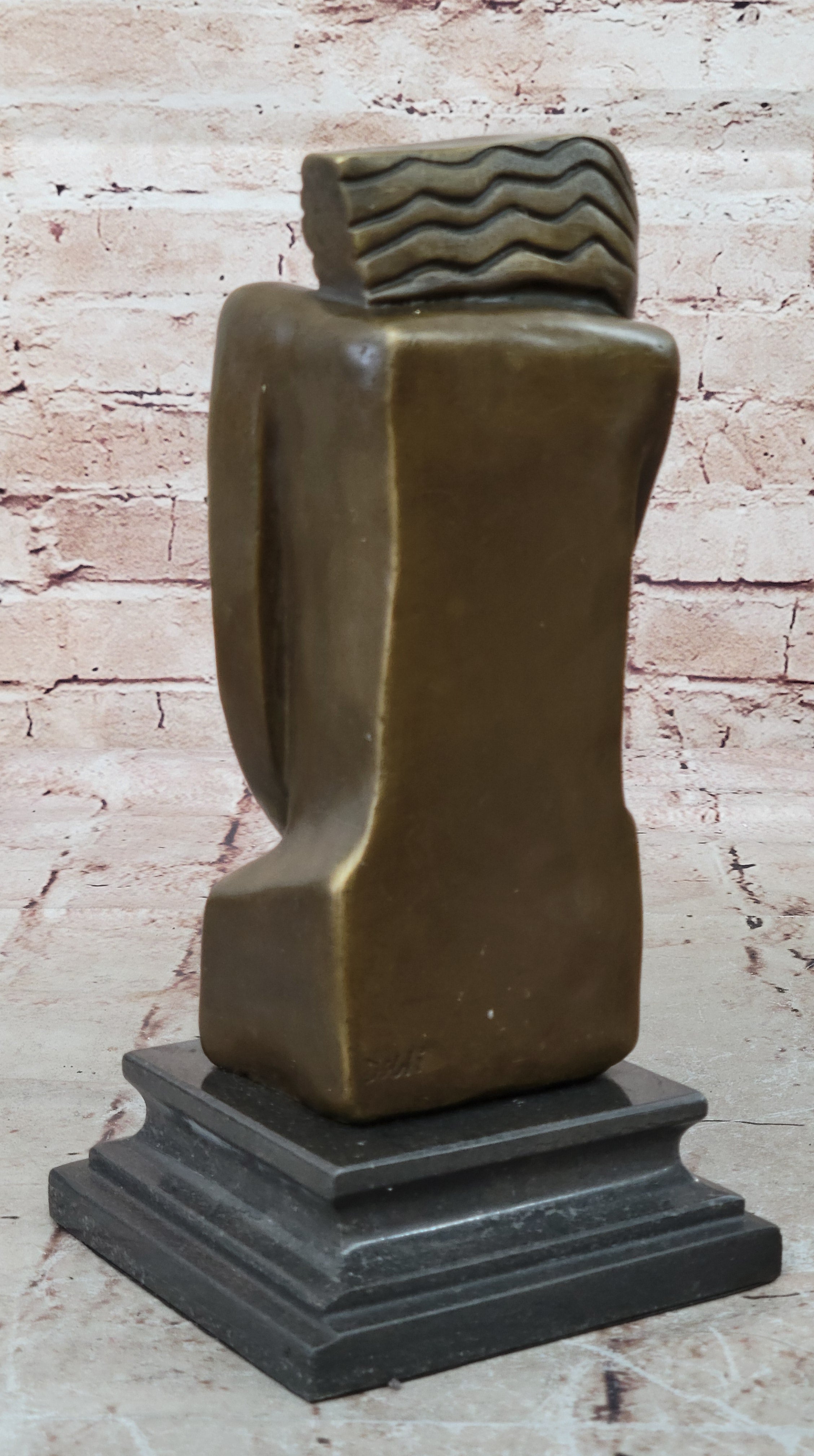 Modern Art Abstract Mother Nature By Salvador Dali Bronze Sculpture Statue Decor