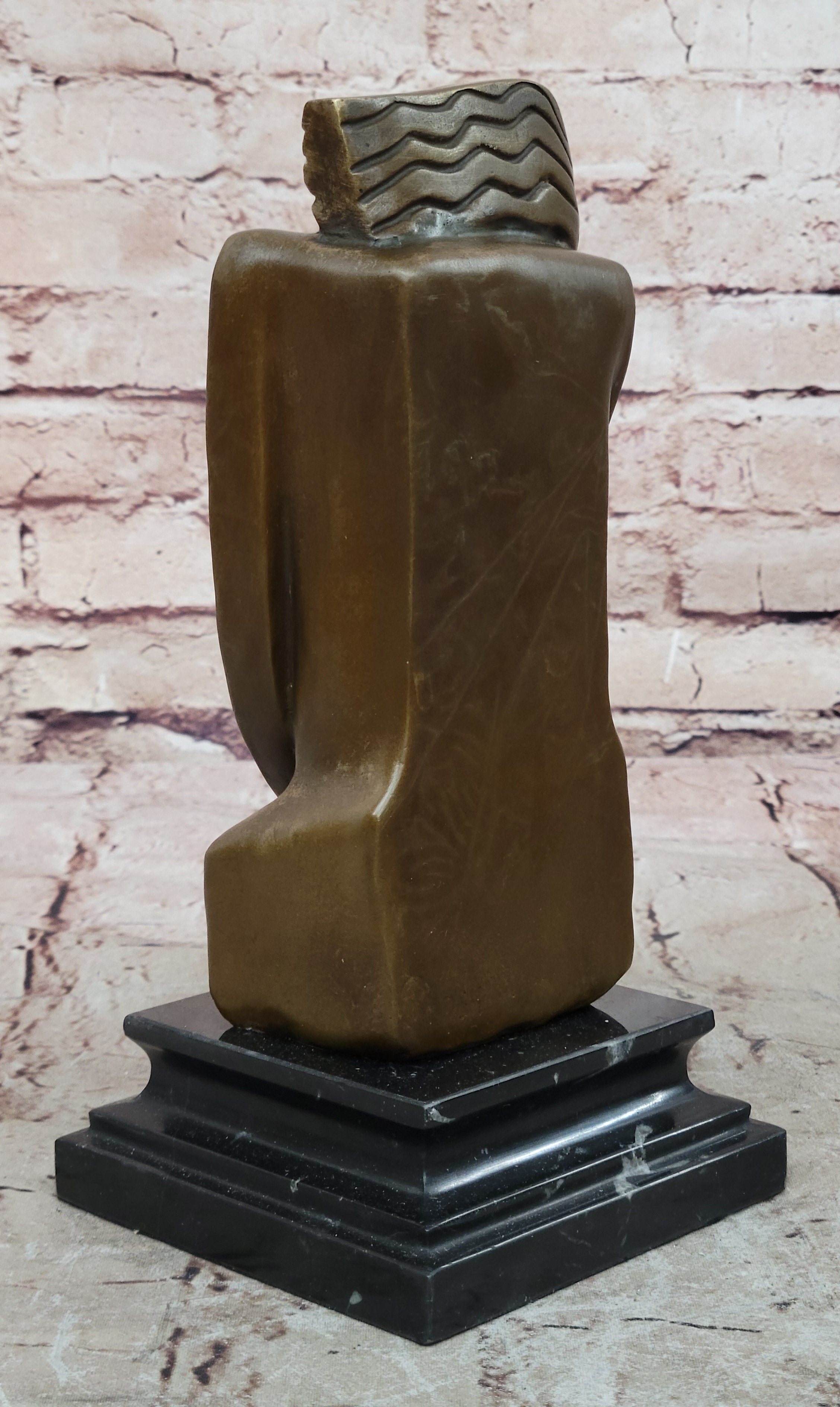 Modern Art Abstract Mother Nature By Salvador Dali Bronze Sculpture Statue Decor