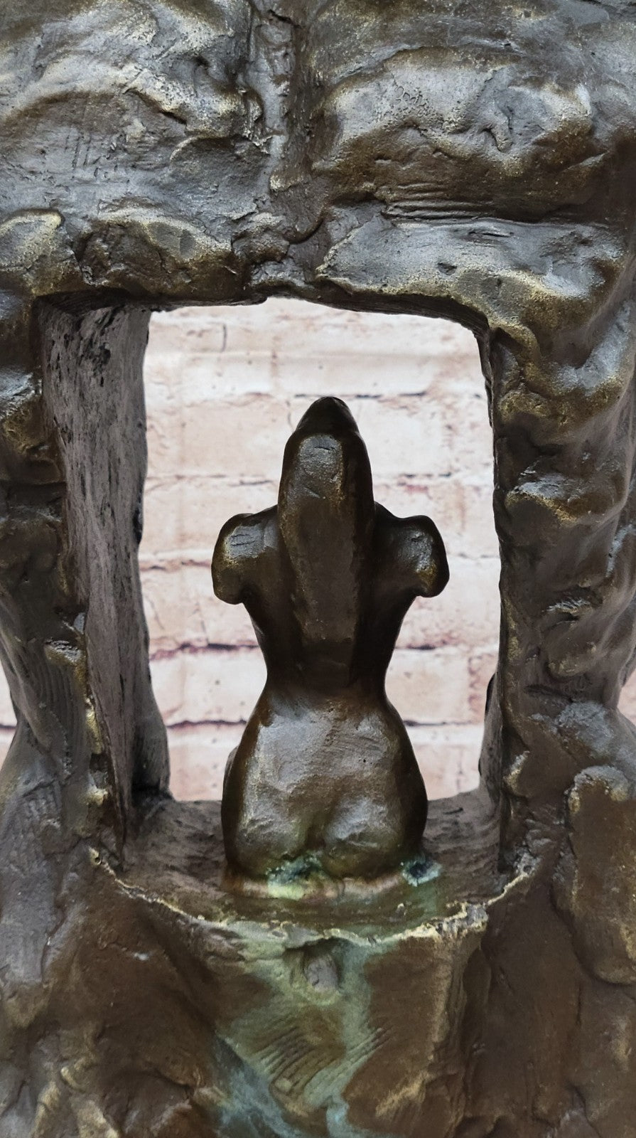 Abstract Creation of Life by American Mario Artist Nick Bronze Sculpture Decor