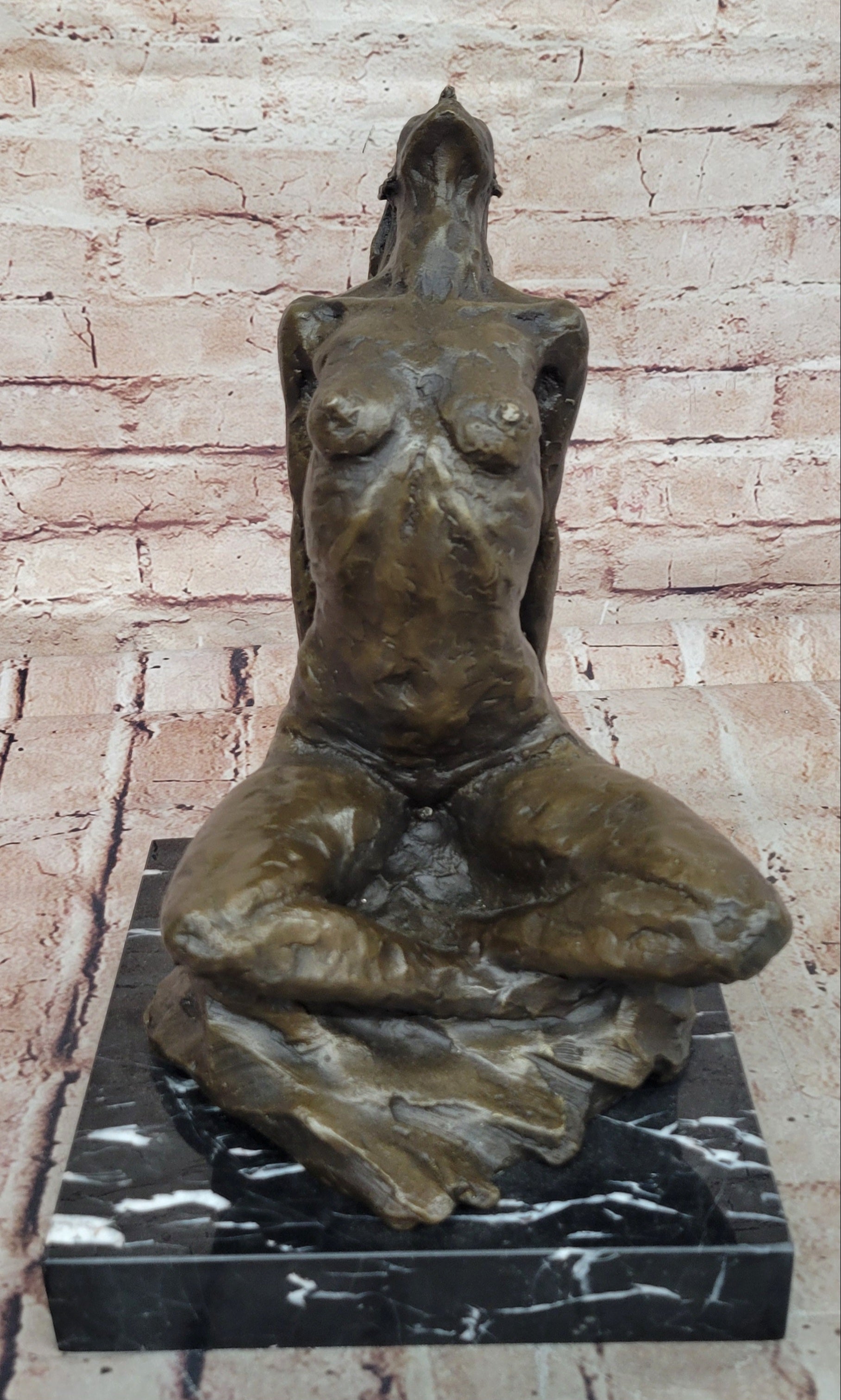 Handcrafted bronze sculpture SALE Abstract Vitaleh Aldo Original Signed Large