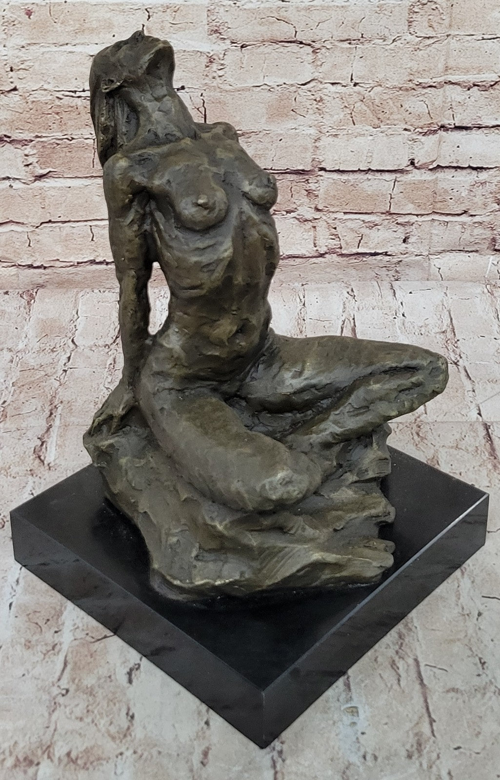 Handcrafted bronze sculpture SALE Abstract Vitaleh Aldo Original Signed Large