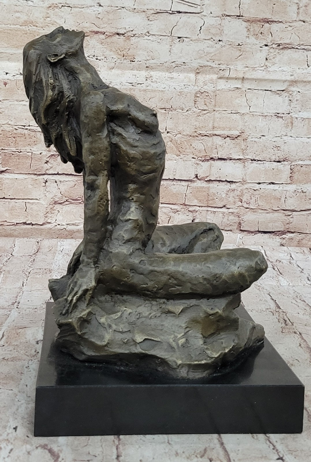 Handcrafted bronze sculpture SALE Abstract Vitaleh Aldo Original Signed Large