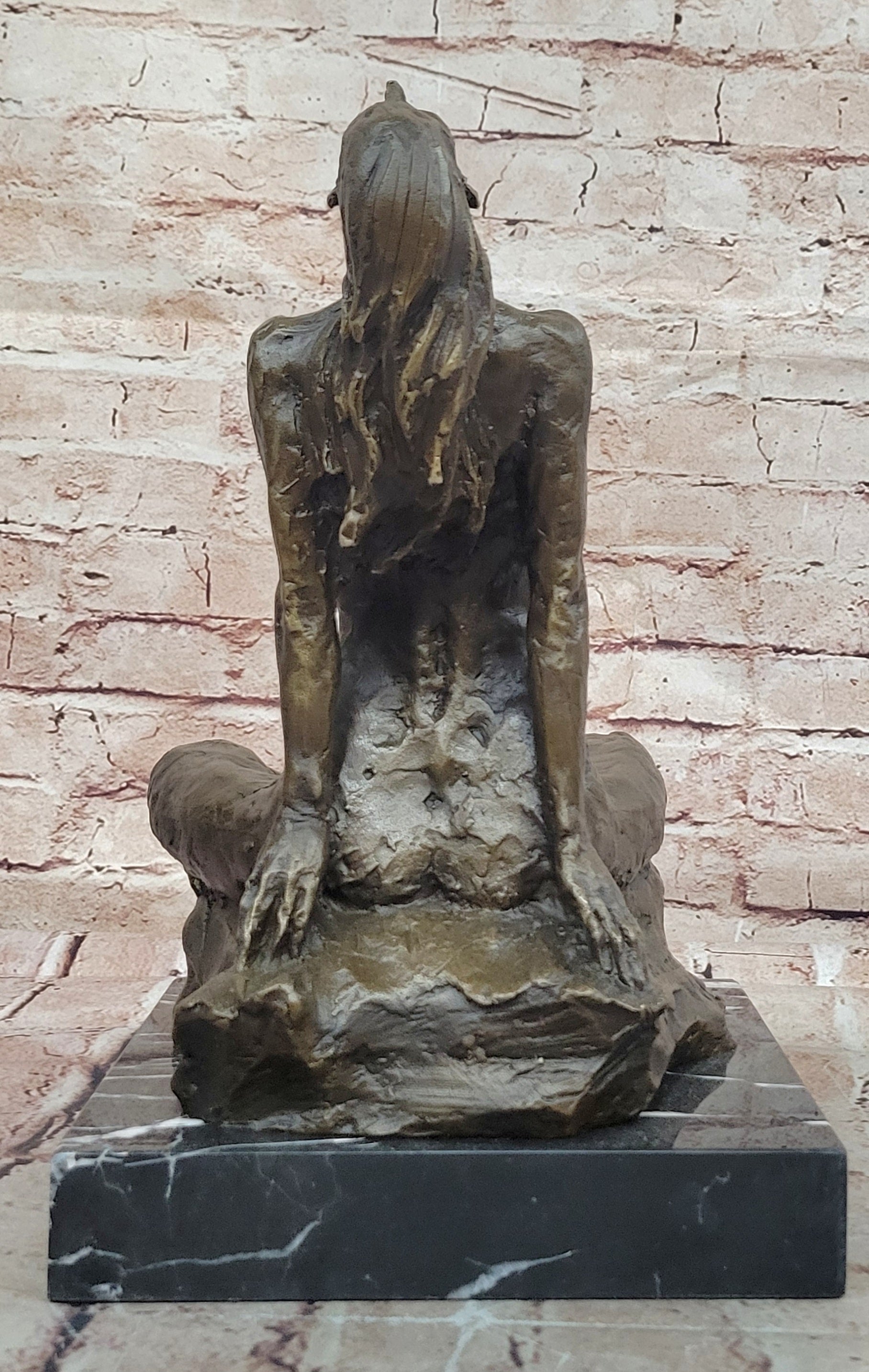 Handcrafted bronze sculpture SALE Abstract Vitaleh Aldo Original Signed Large