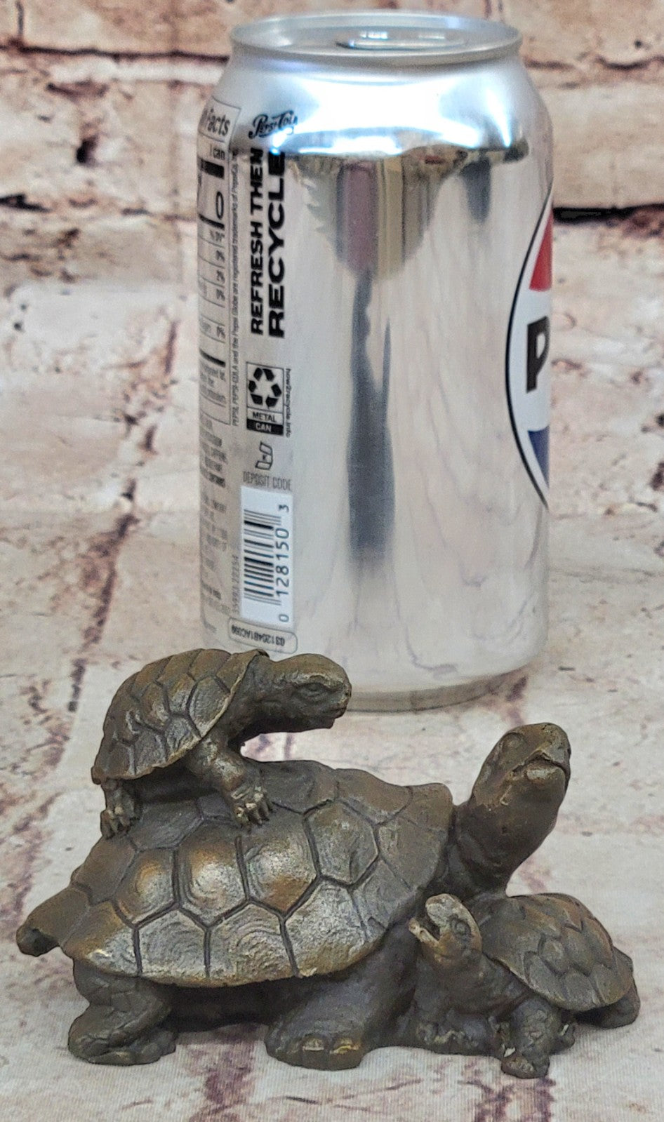 Handcrafted bronze sculpture SALE Collectible Tortoise Turtle Snapping Vienna