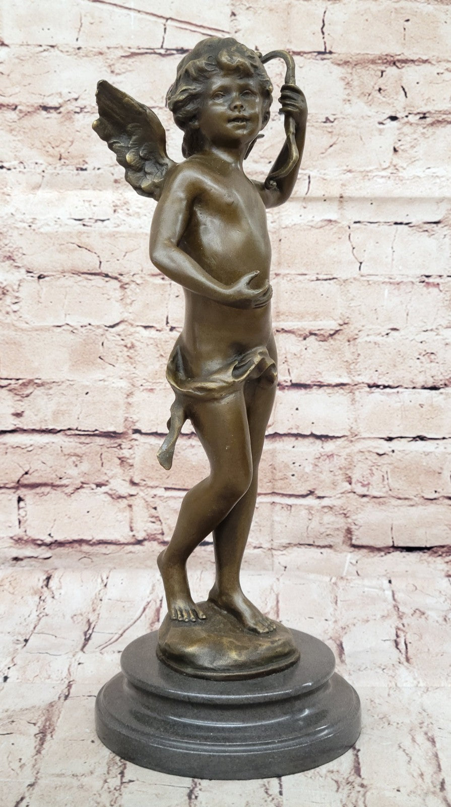 Signed: Moreau. Bronze Sculpture Nude Men Greek God Apollo Belvedere.