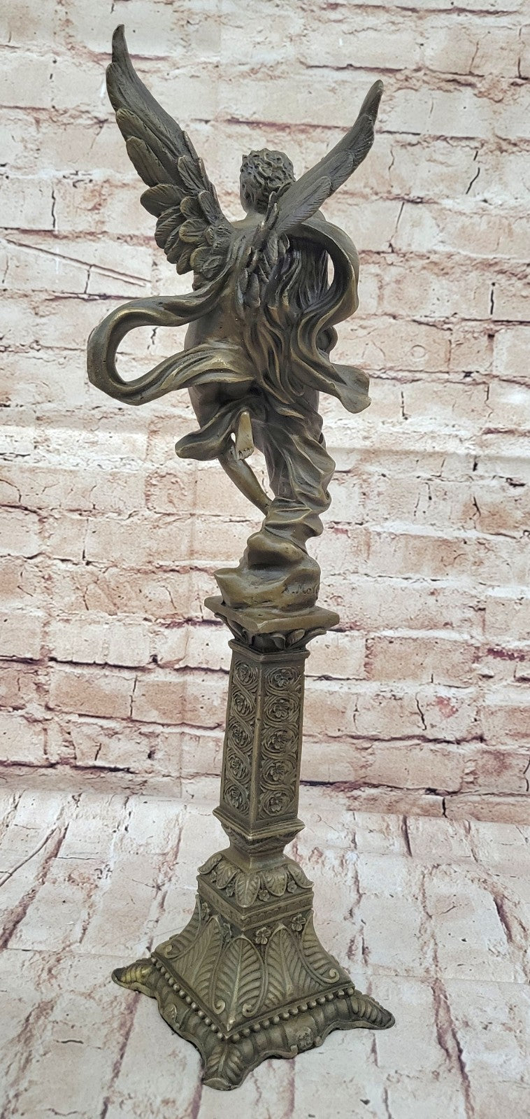 Elegant Angels Art Lovers Cupid Psyche Eros Aphrodite Venus Bronze Statue SALE