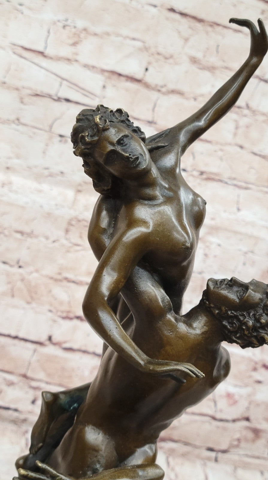 Abduction of Sabine Woman a Classic Hot Cast Bronze Sculpture Nude Naked Figure