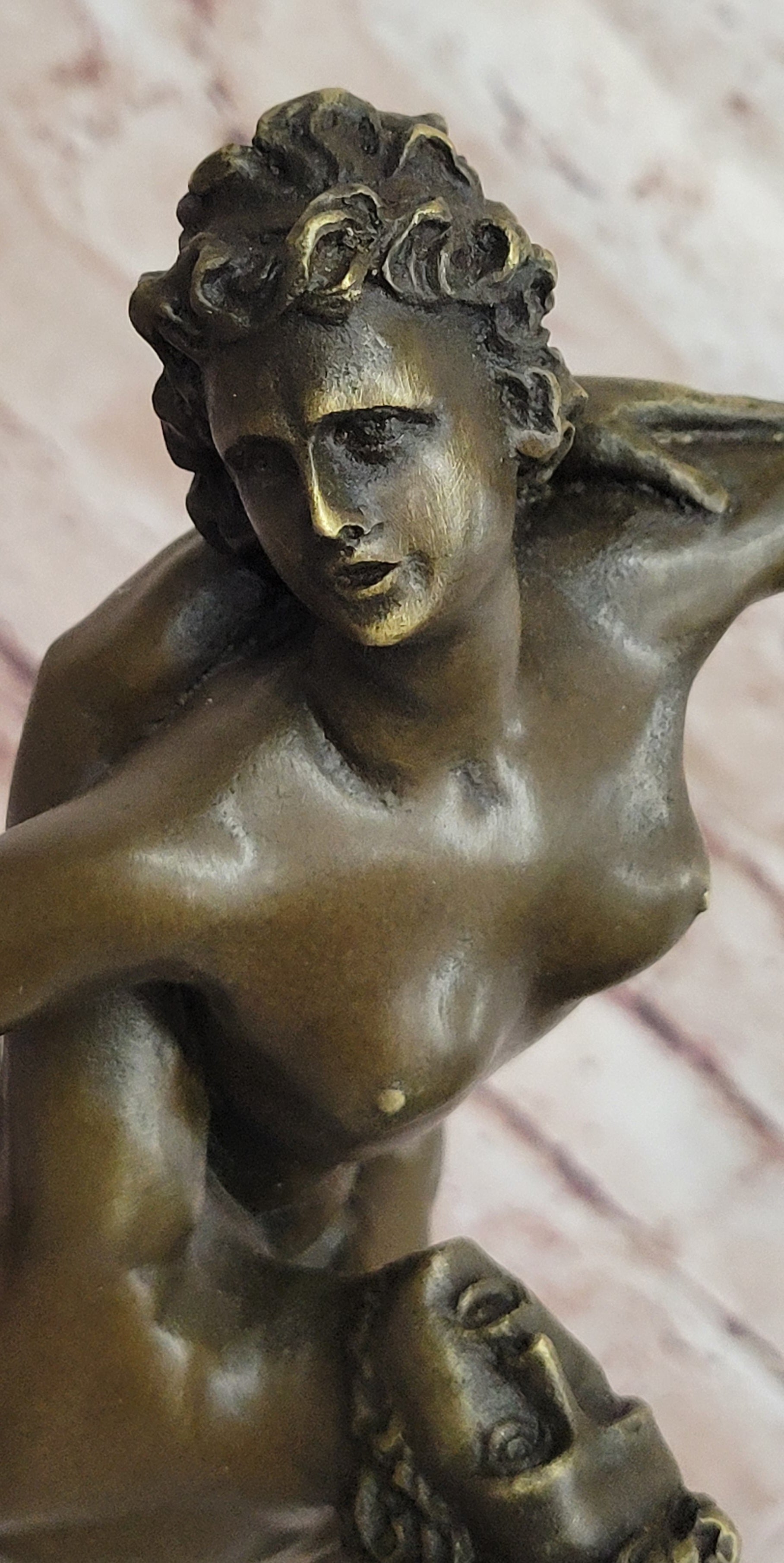 Abduction of Sabine Woman a Classic Hot Cast Bronze Sculpture Nude Naked Figure