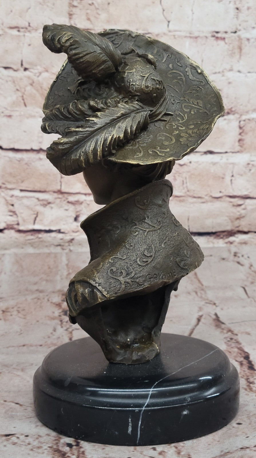 STUNNING GORGEOUS RARE ART DECO NOUVEAU "IRIS" BRONZE BUST GEROME SCULPTURE DEAL