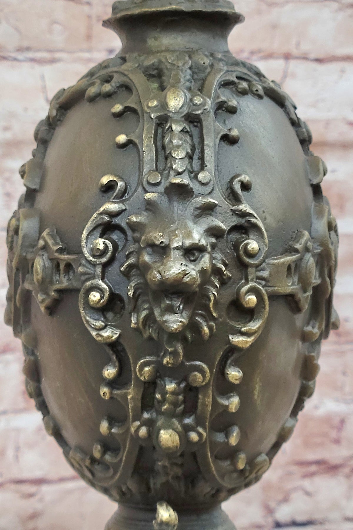 Handcrafted bronze sculpture SALE Vase Spout Decorative Elegant Figurine