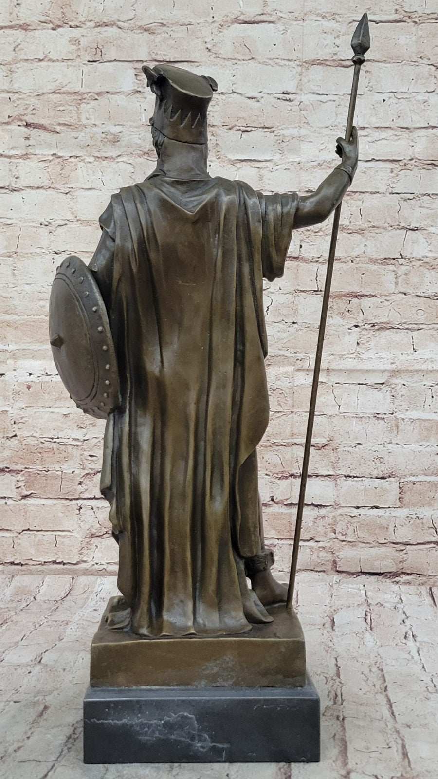 Handcrafted bronze sculpture SALE Warrior" Persia Of King Stunning 21" Tall Decor
