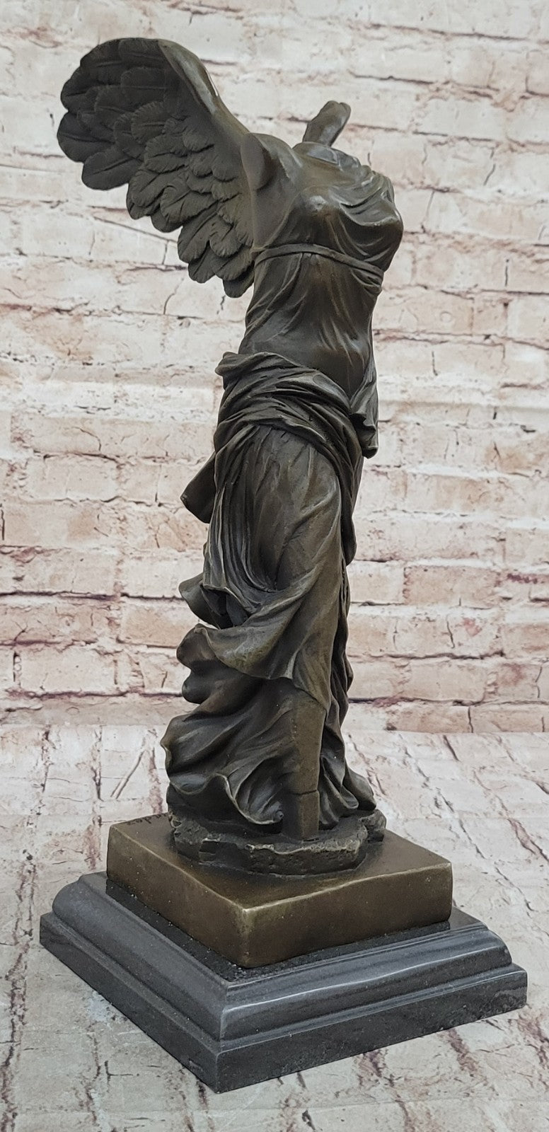 Archangels Nike Angel of Victory Bronze Sculpture Statue Home Office Decor