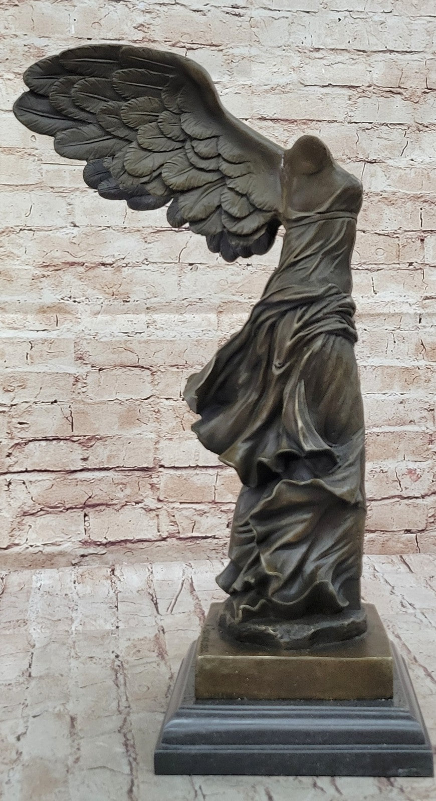Archangels Nike Angel of Victory Bronze Sculpture Statue Home Office Decor
