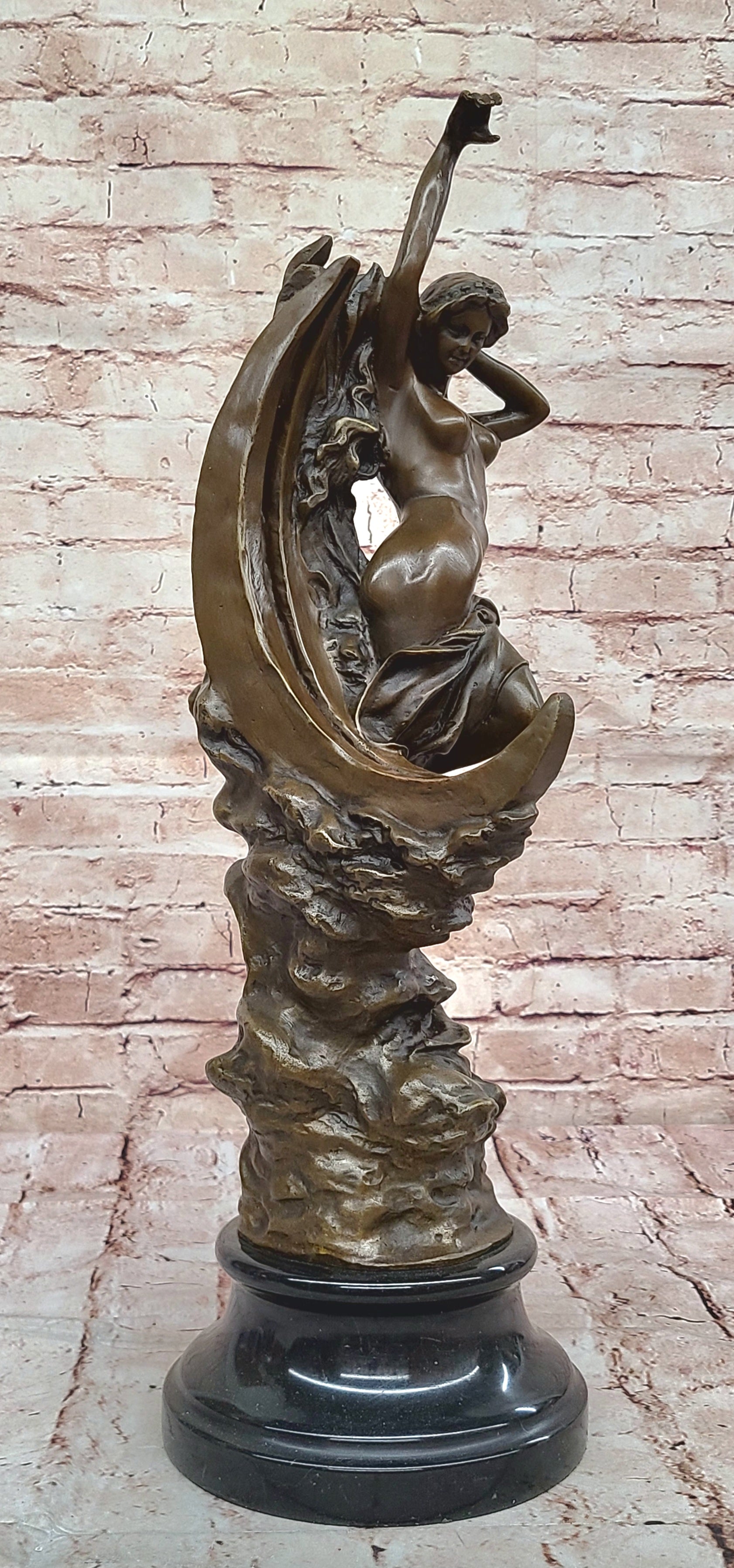 Collectible Bronze Nude Venus Sculpture Statue by Milo Home Office Artwork Art