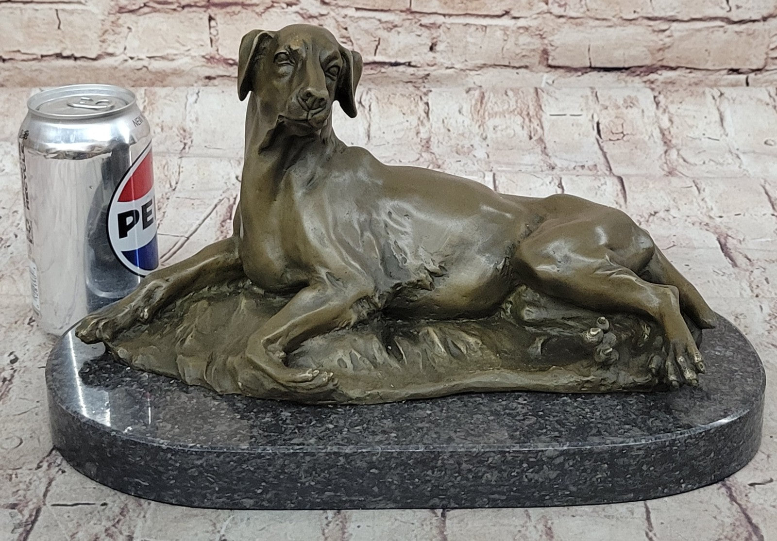 PUPPY GOLDEN RETRIEVER DOG BRONZE STATUE GARDEN/BACKYARD SCULPTURE FIGURINE SALE