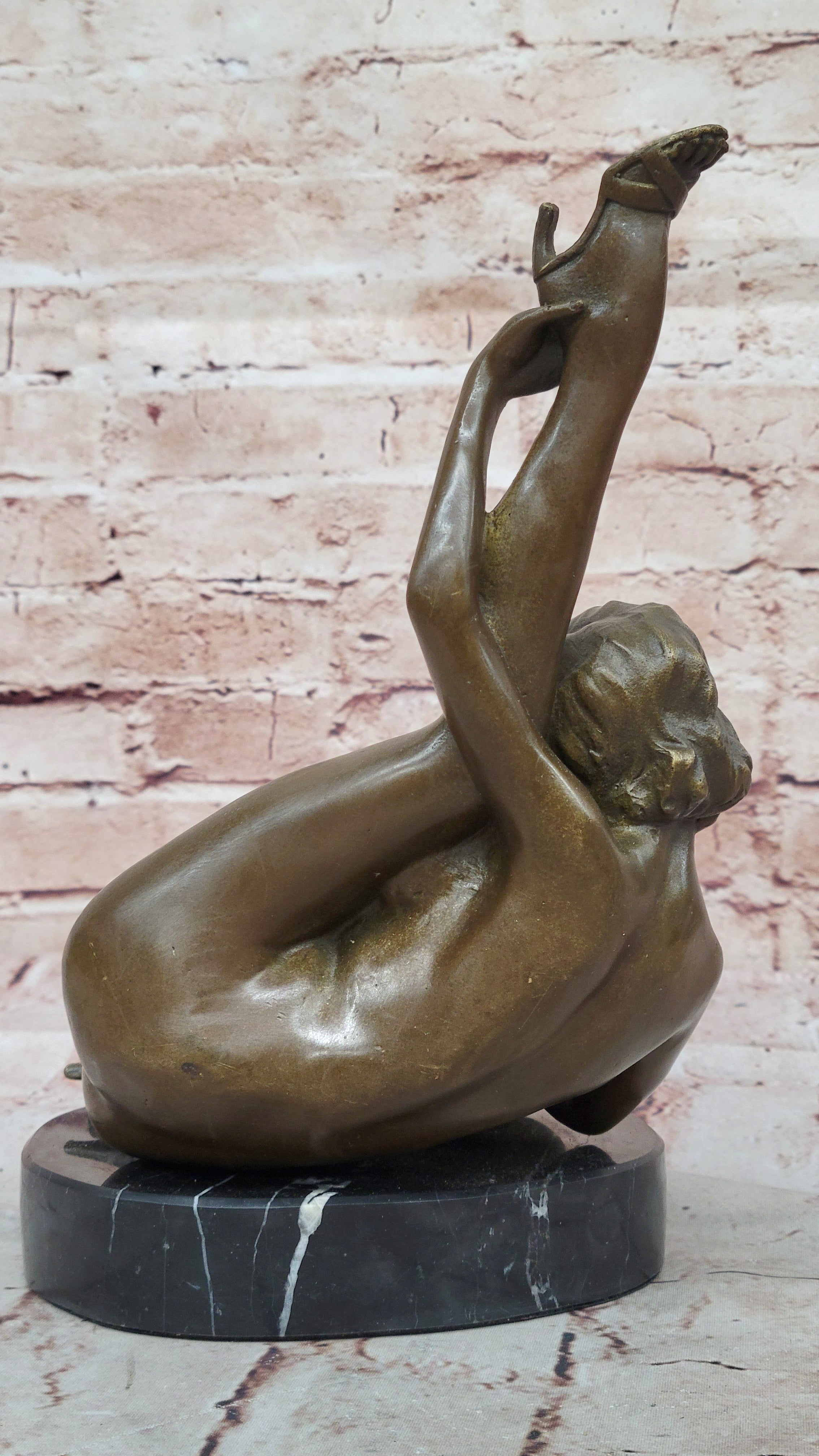 Abstract Modern Art Highly Erotic Conversation starter Sexual Nude Bronze Statue