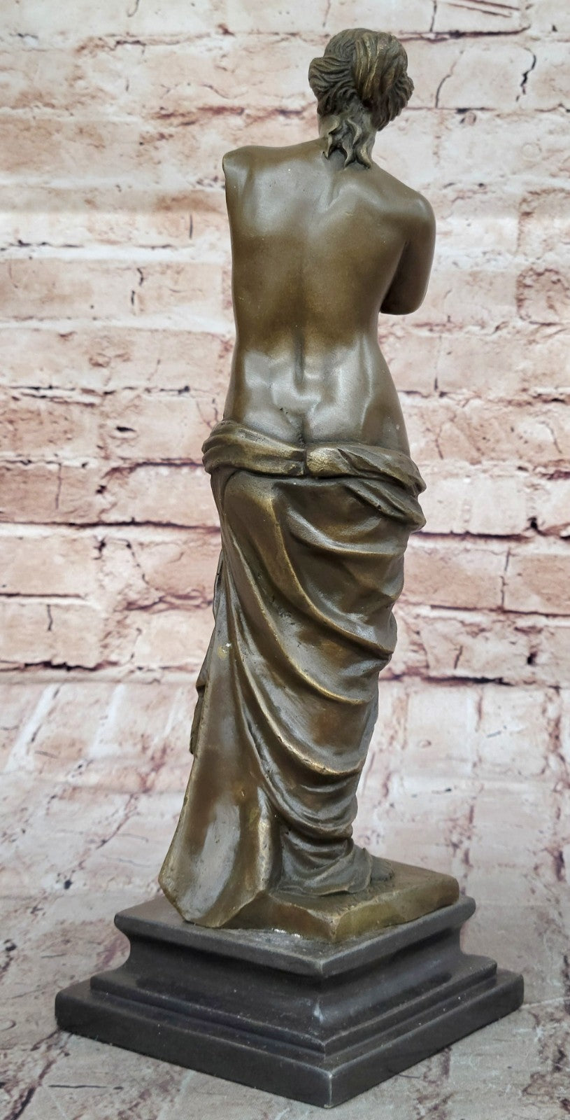 Venetian Bronze Marble Base Venus de Milo/Greek Goddess Aphrodite Hand Made Sale