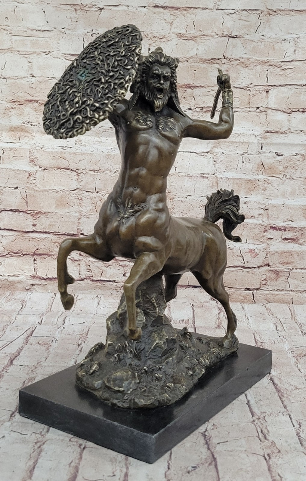 Male Centaur Mythological Creature bronze sculpture statue Hand Made Decor Art