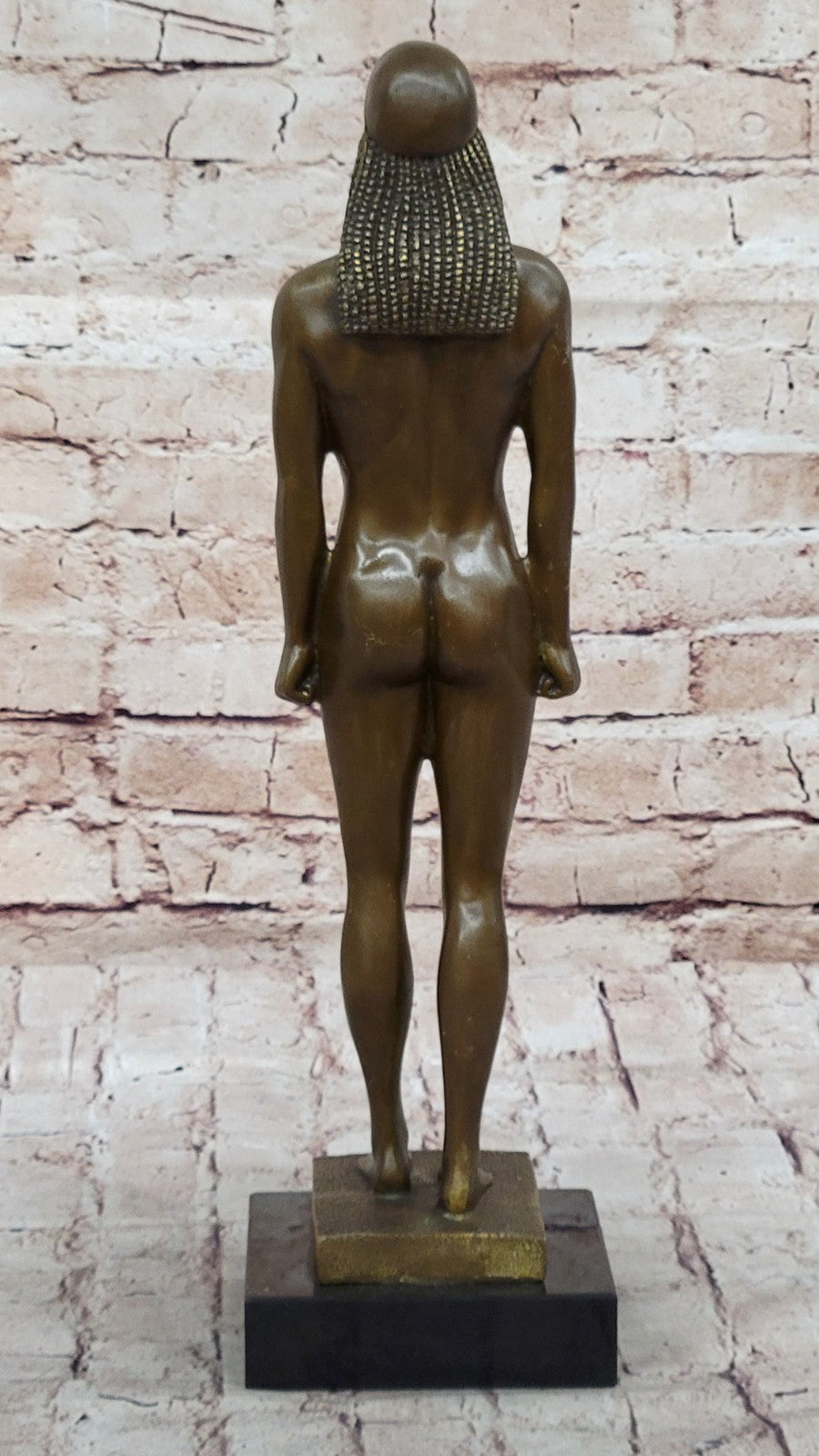Hot Cast Bronze Sculpture of a Kouros Male Prince Art Statue Figurine Lost Wax Method