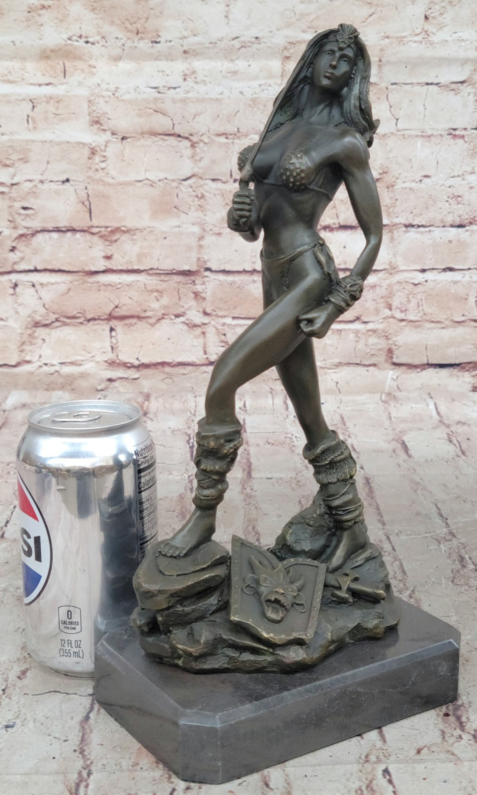 Handcrafted bronze sculpture SALE Vitaleh Aldo Artist Italian Original Signed